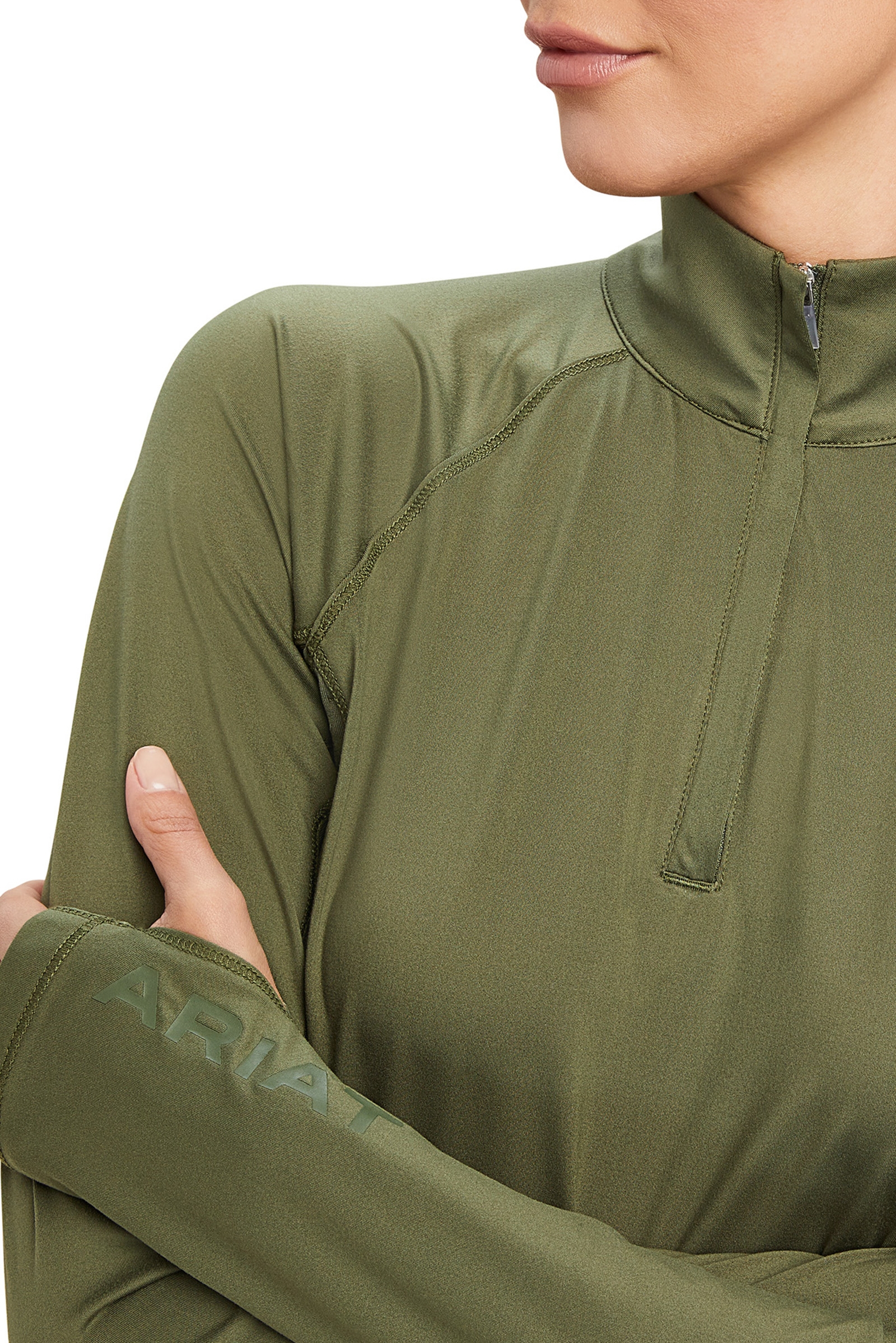 Ariat Lowell 2.0 Damen 1/4 Zip Longsleeve Shirt