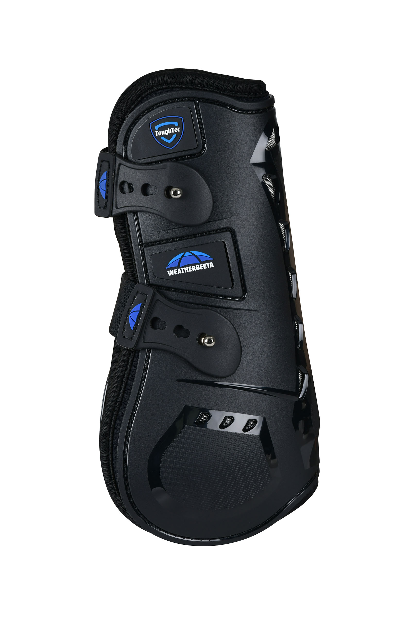 Black Weatherbeeta Tough-Tec Essential Offene Front-Gamaschen