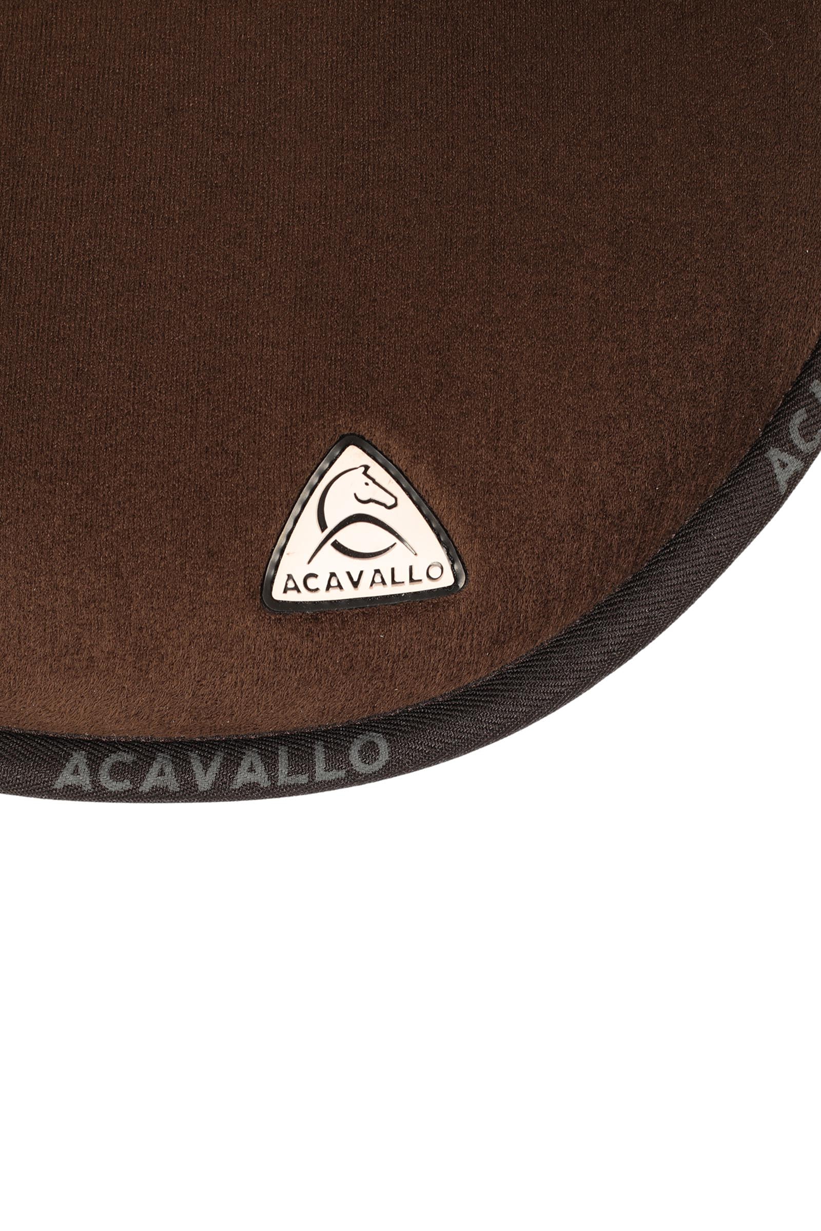 Acavallo Memory Foam Classic Halbpad Velours mit Hintererh&ouml;hung  