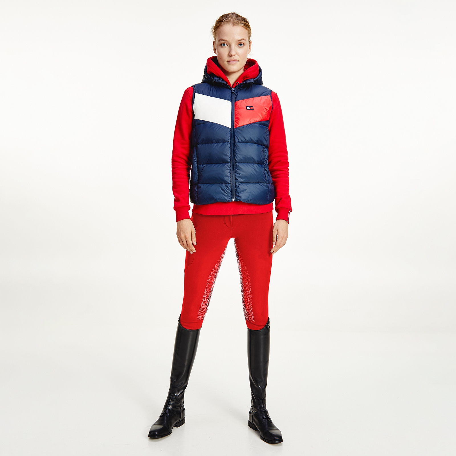 Tommy Hilfiger Equestrian Re-Down Damen Weste