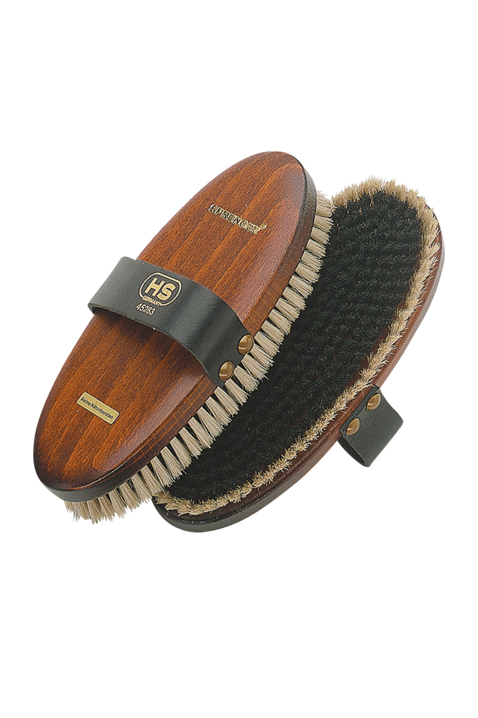 Sprenger Kardätsche, schwarze Chinaborsten mit weißem Rand