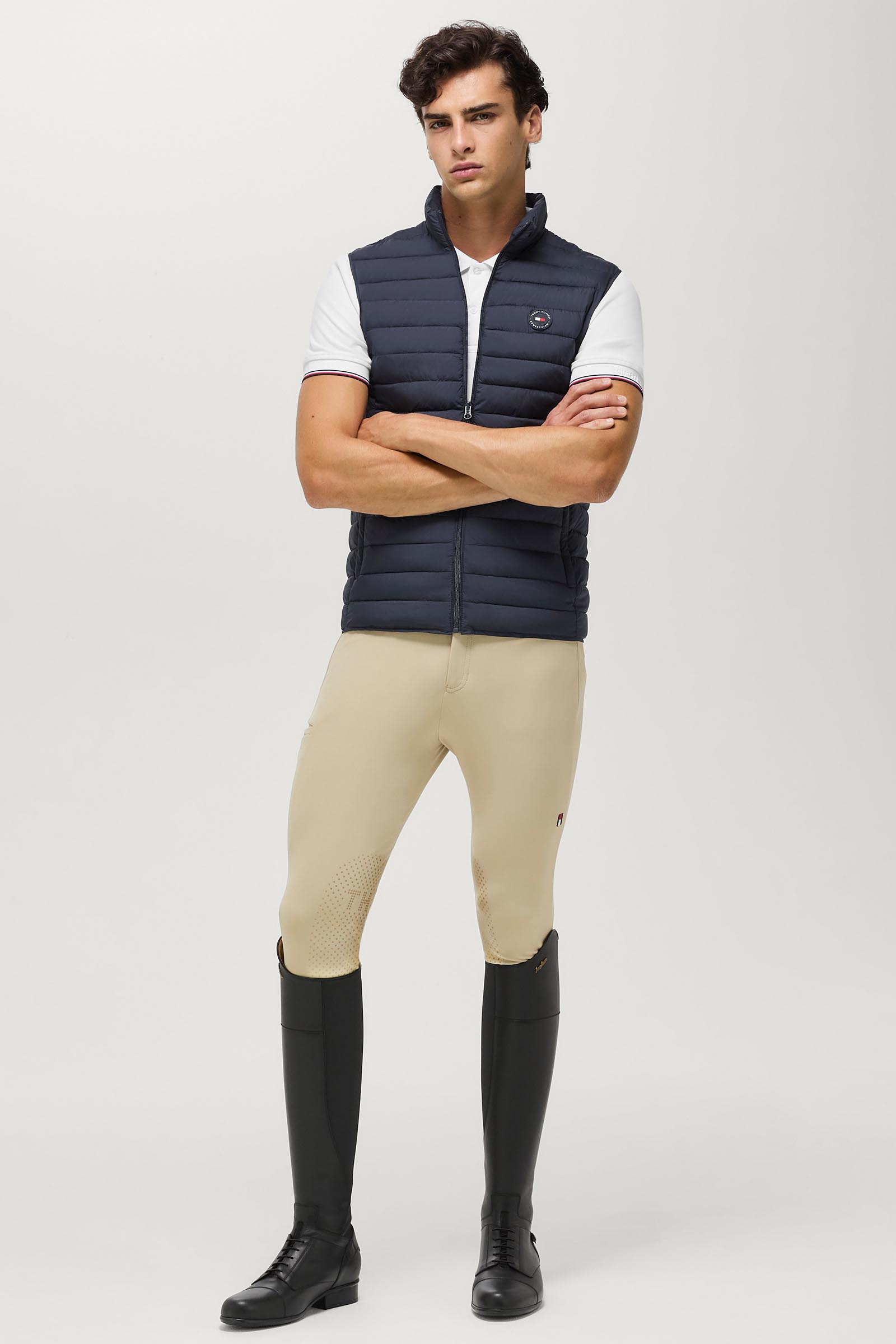 Tommy Hilfiger Equestrian Montero Herren Steppweste