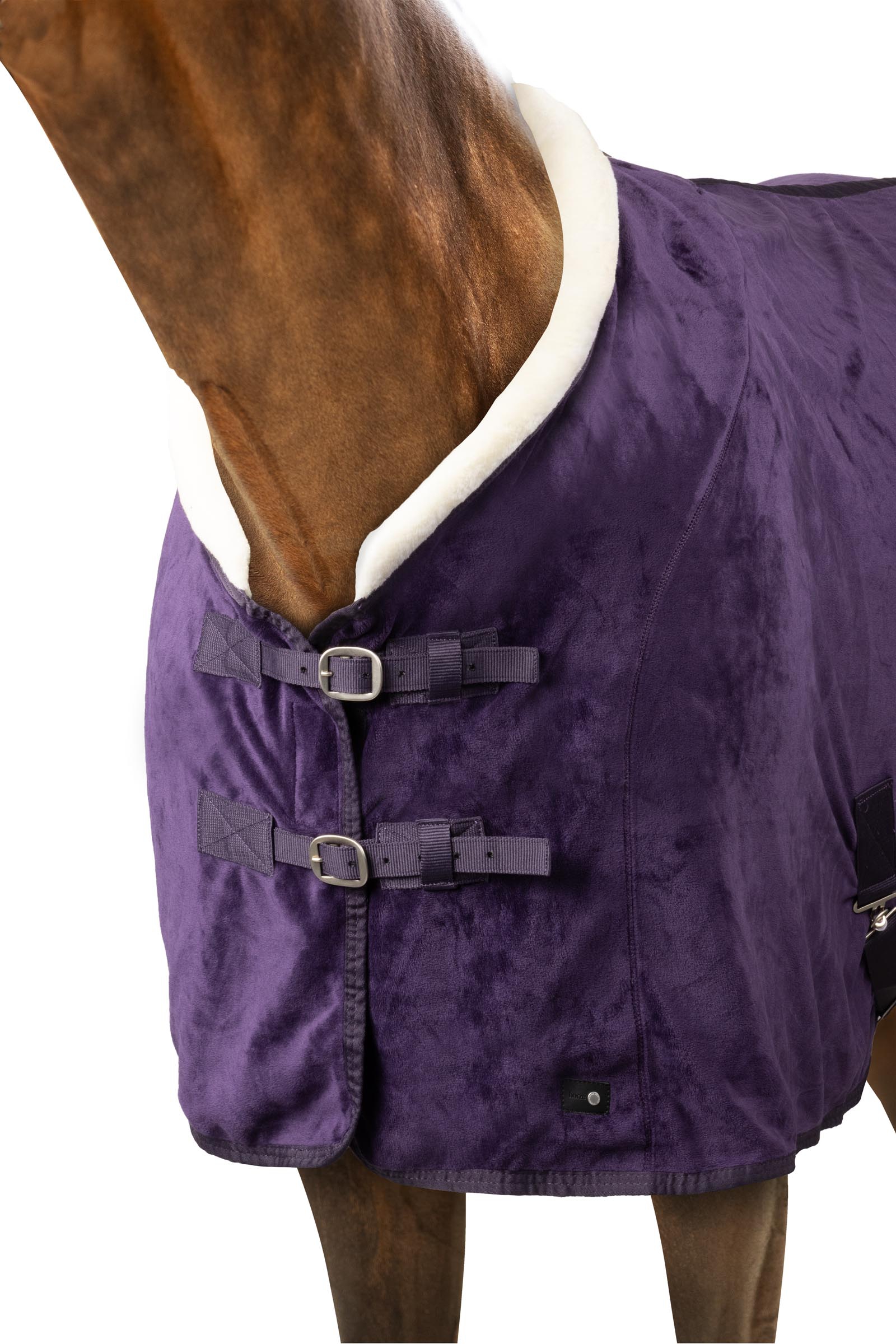 Horze Lincoln Fleecedecke mit Kunstfellkragen