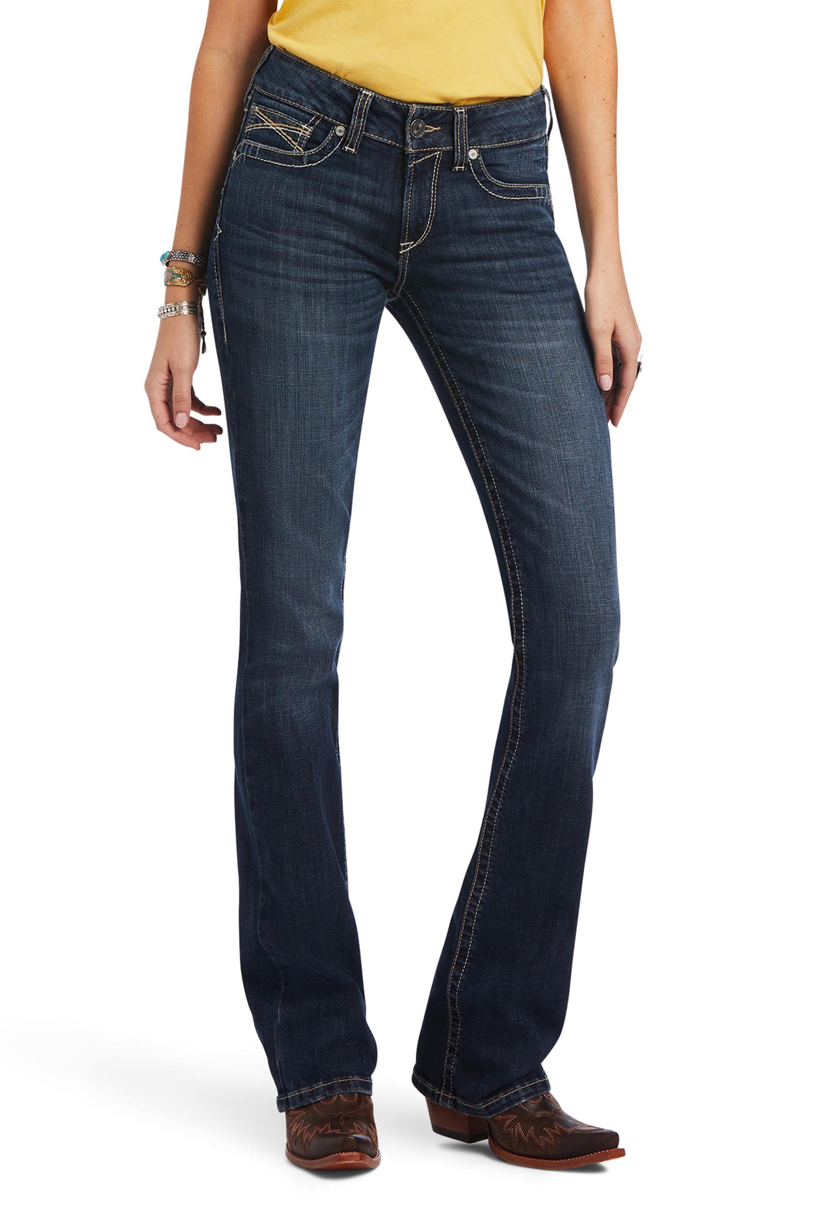 Ariat Damen R.E.A.L. Perfect Rise Lexie Bootcut Jeans  