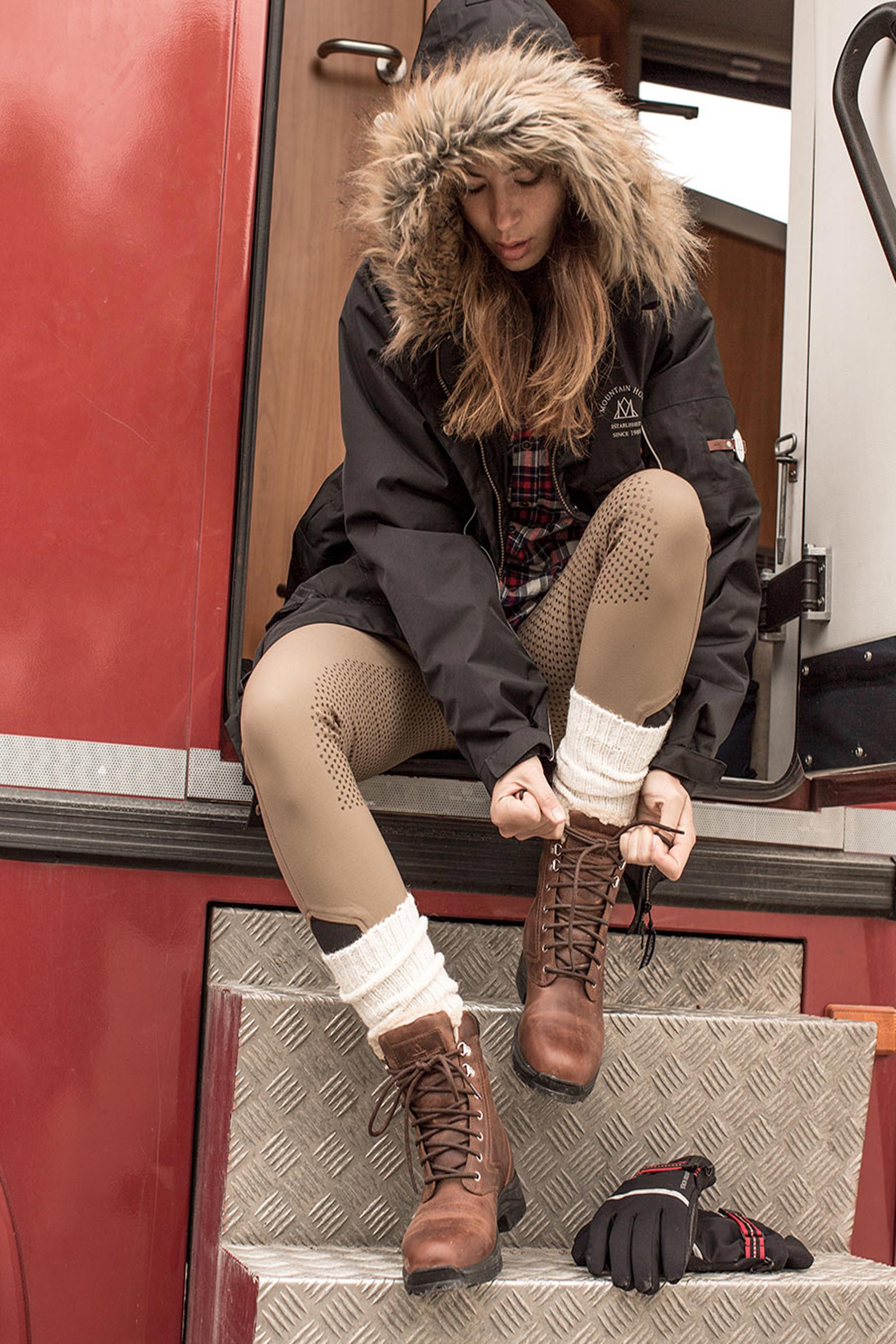 Mountain Horse Snowy River Damen Schnürstiefel