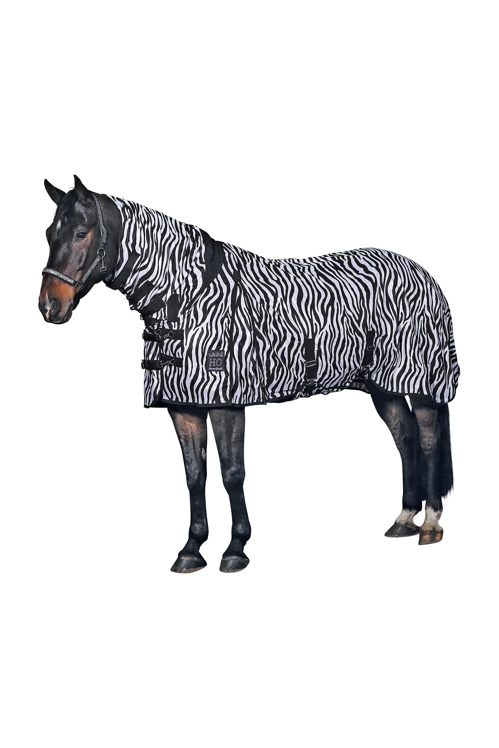 HorseGuard Zebra Fliegendecke mit UV-Schutz