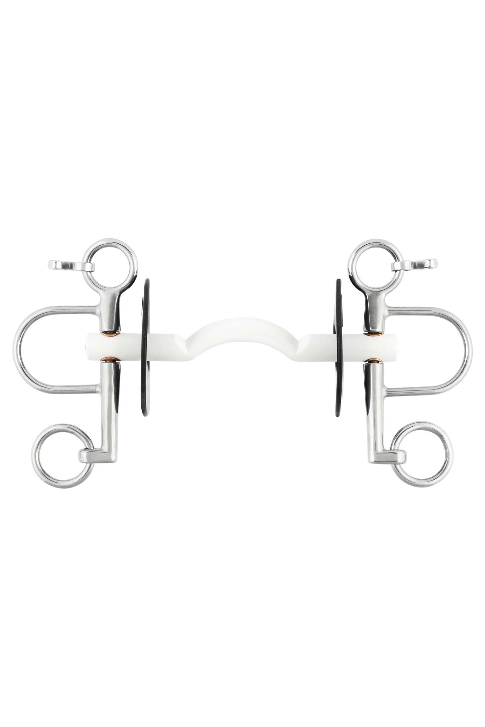 Sprenger Nathe weiche Pelhamstange mit Zungenfreiheit, 15mm, 5,5cm Anzüge