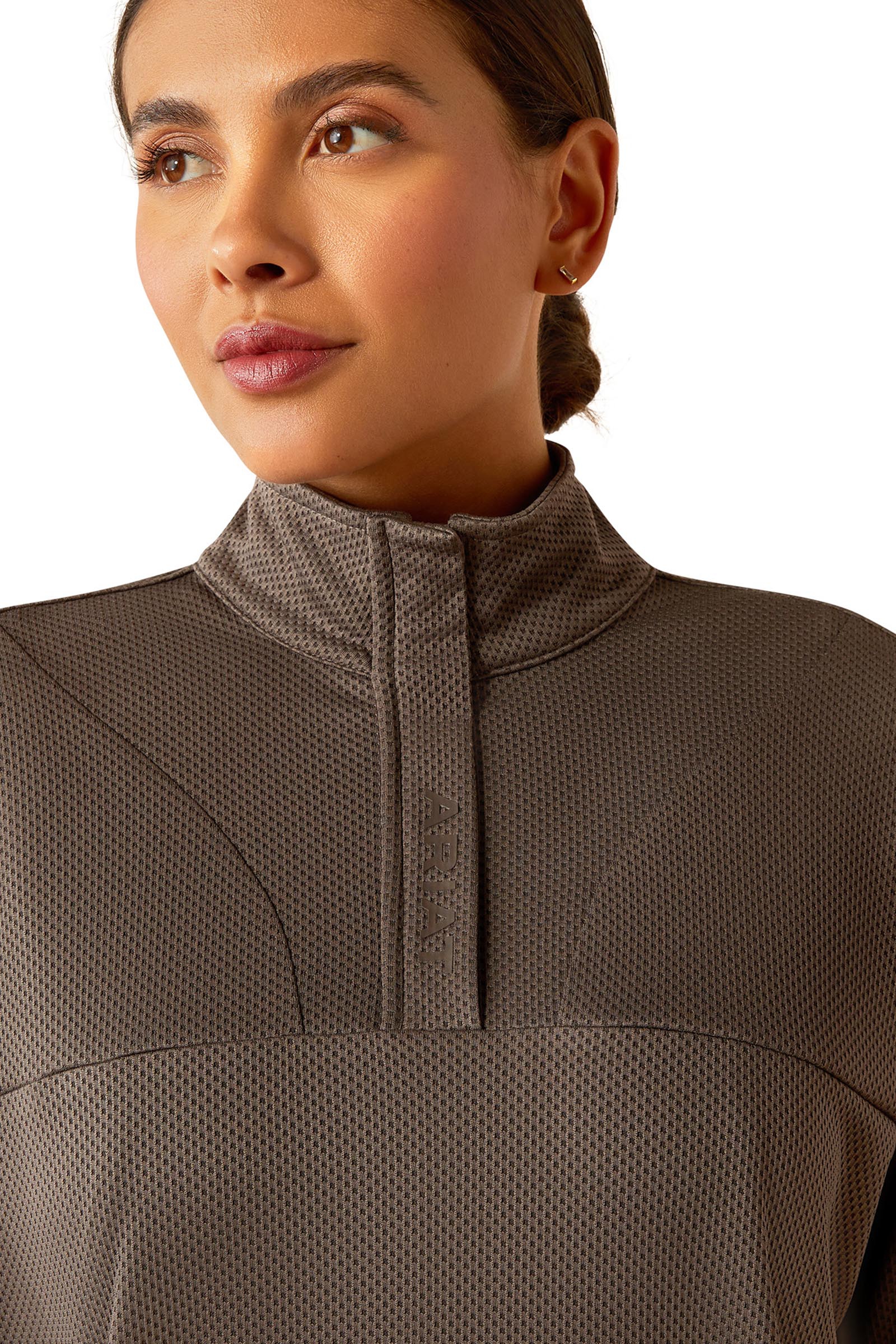 Ariat Breathe Damen Sweatshirt mit 1/2 Reißverschluss