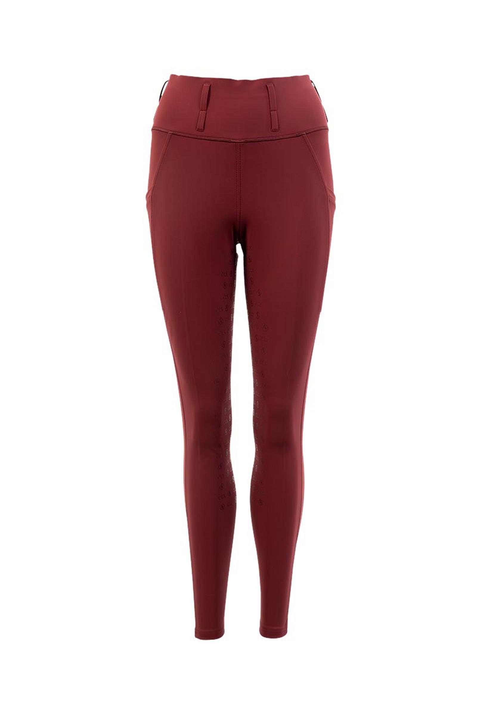 BR CLX Damen Reitleggings mit Vollbesatz aus Silikongrip