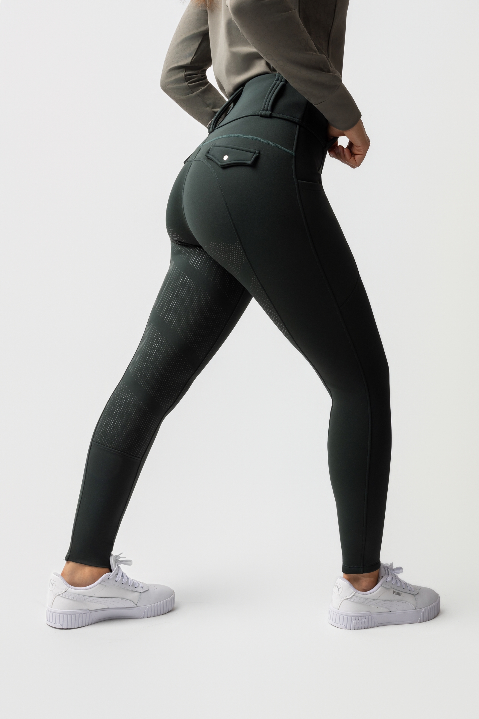 B Vertigo Chiara Women's Compression Thermo Fullgrip Breeches
