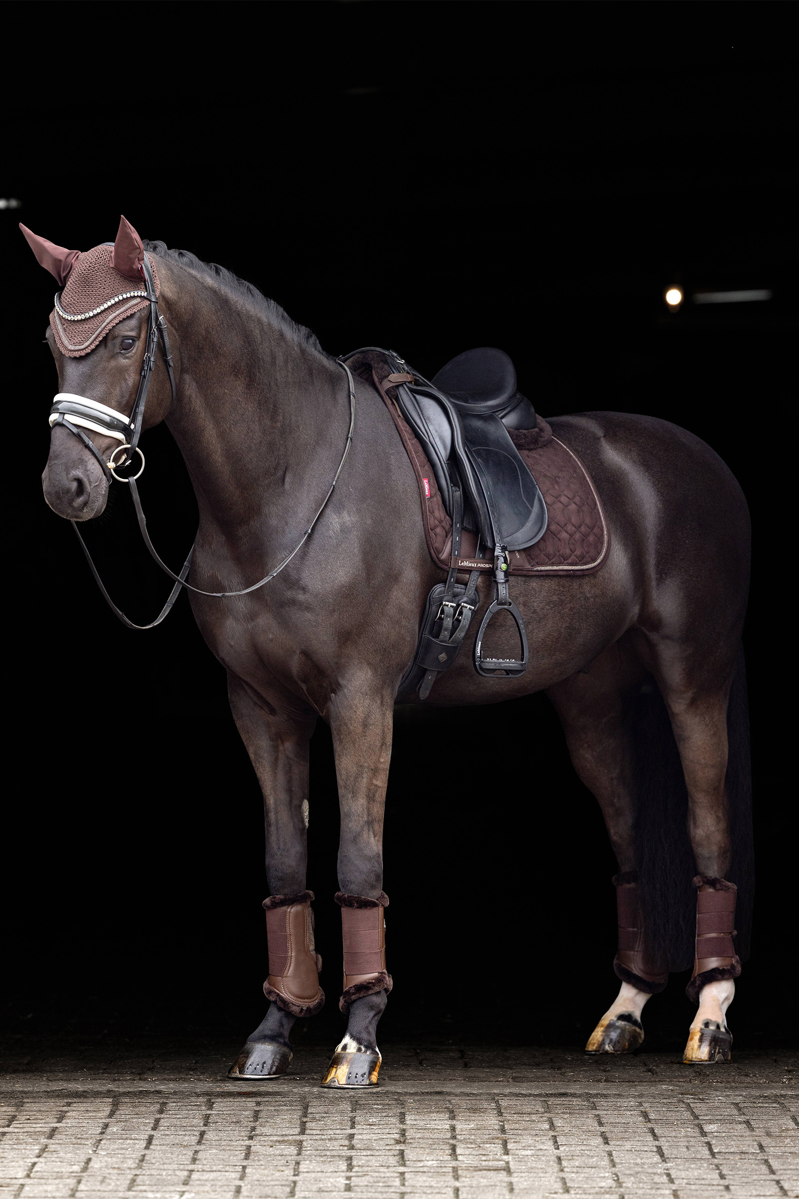LeMieux Crystal Suede Dressurschabracke