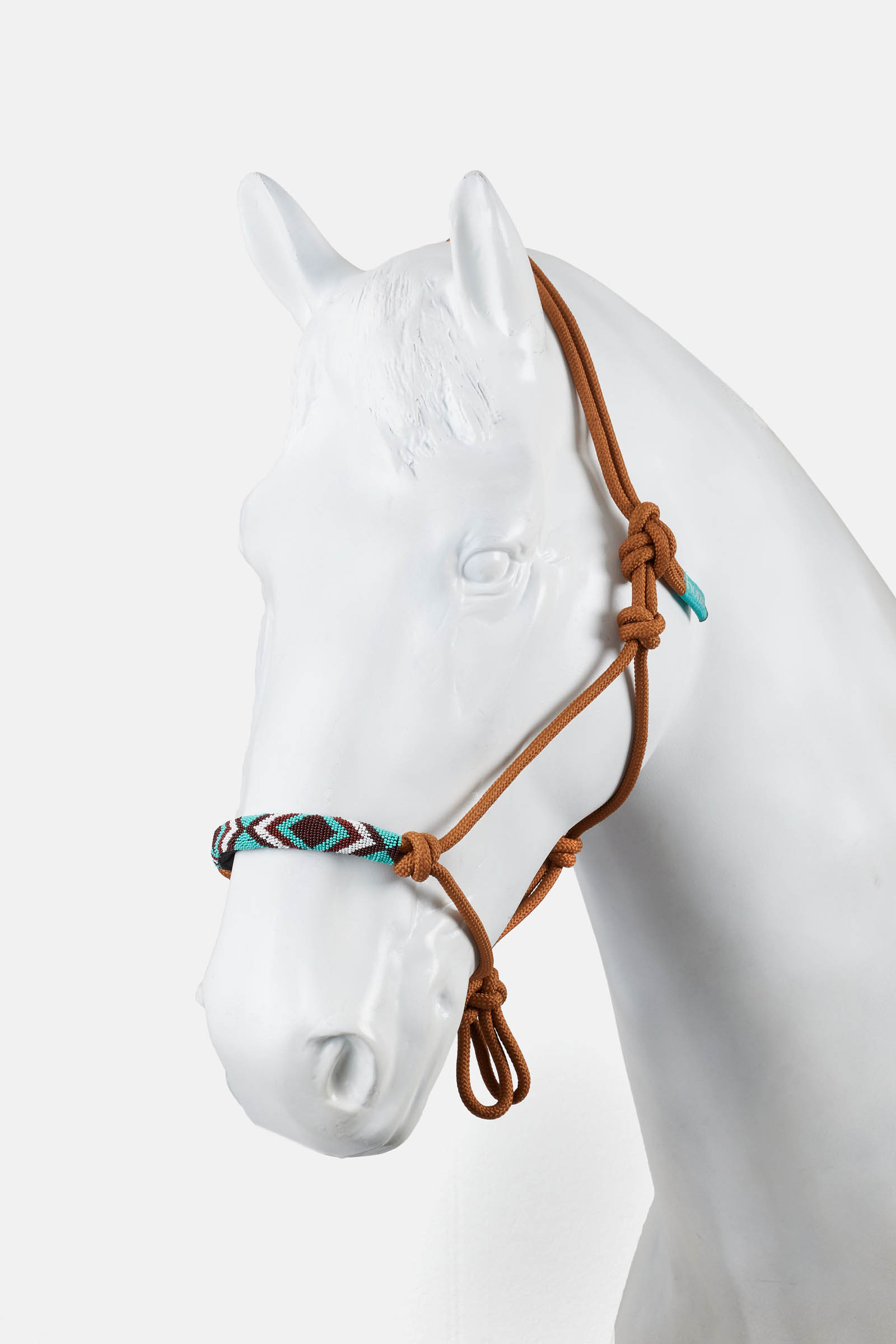 Horze Knotenhalfter mit Perlenverzierung