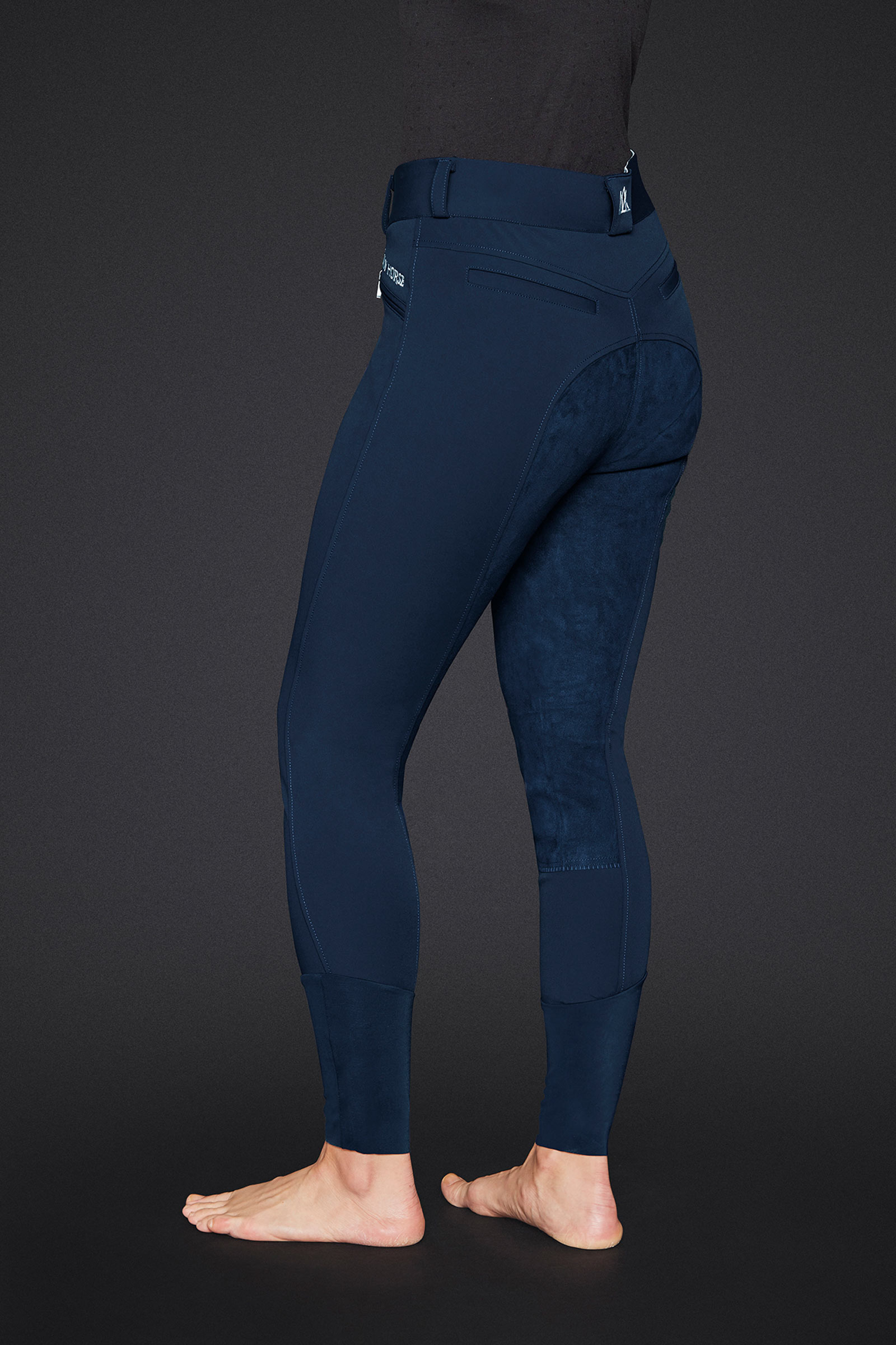 Mountain Horse Diana Damen Vollbesatzreithose mit Kunstleder