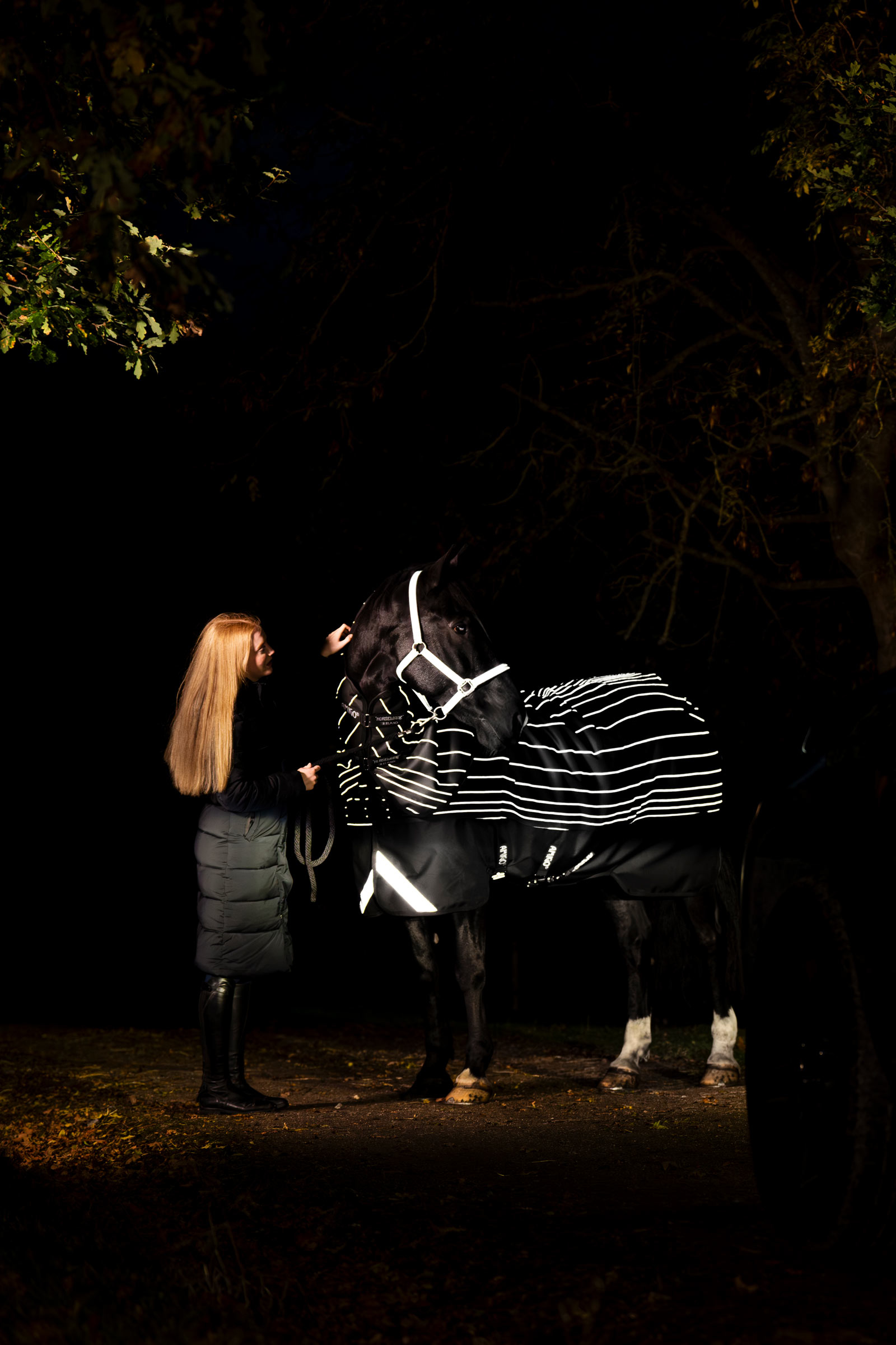 Horseware Amigo 1200D FieldSafe Reflectech Plus Outdoordecke, 250 g