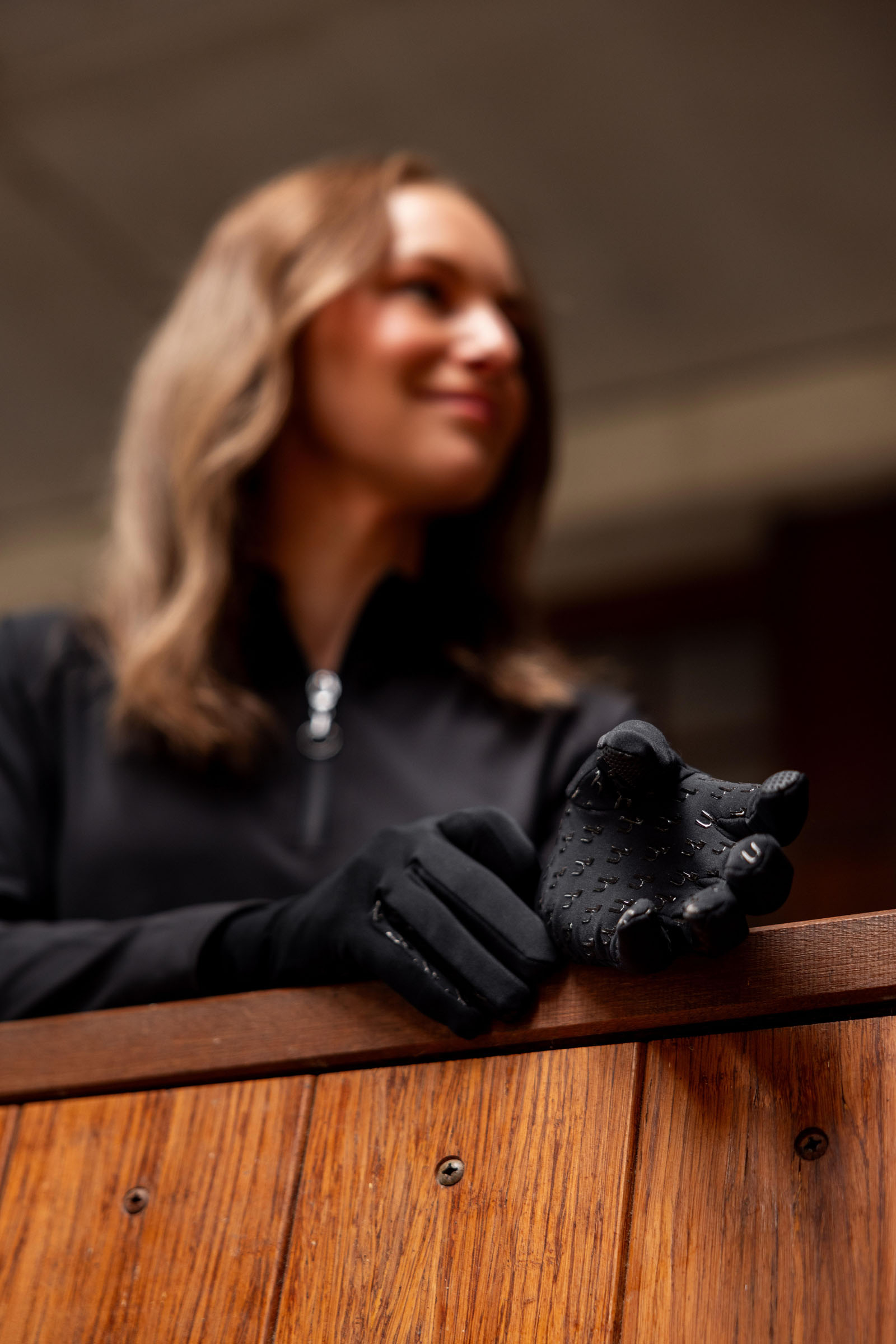 Horze Avery Fleece Reithandschuhe