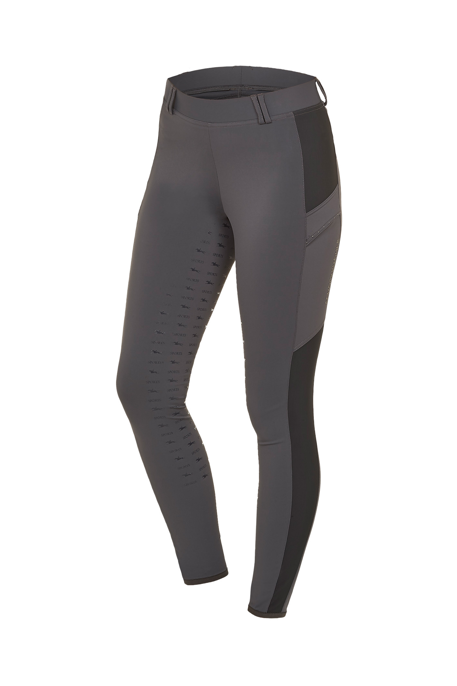 Schockem&ouml;hle Sports Bequeme Vollbesatz-Reitleggings f&uuml;r Damen