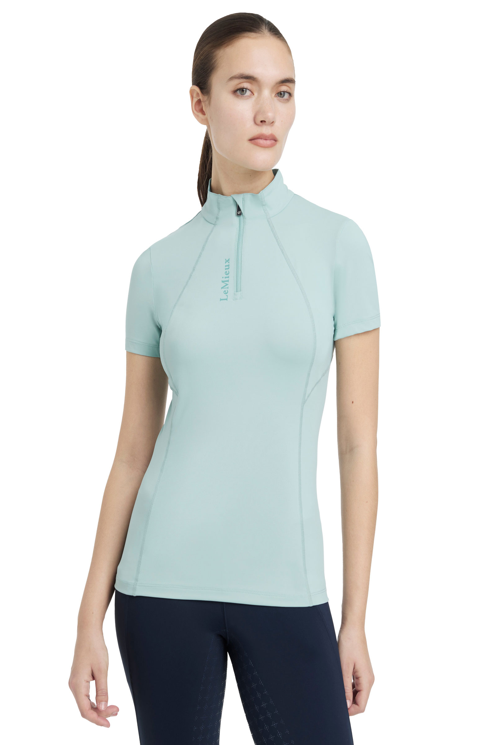 Aqua LeMieux Classique Damen Funktionsshirt mit kurzem Arm