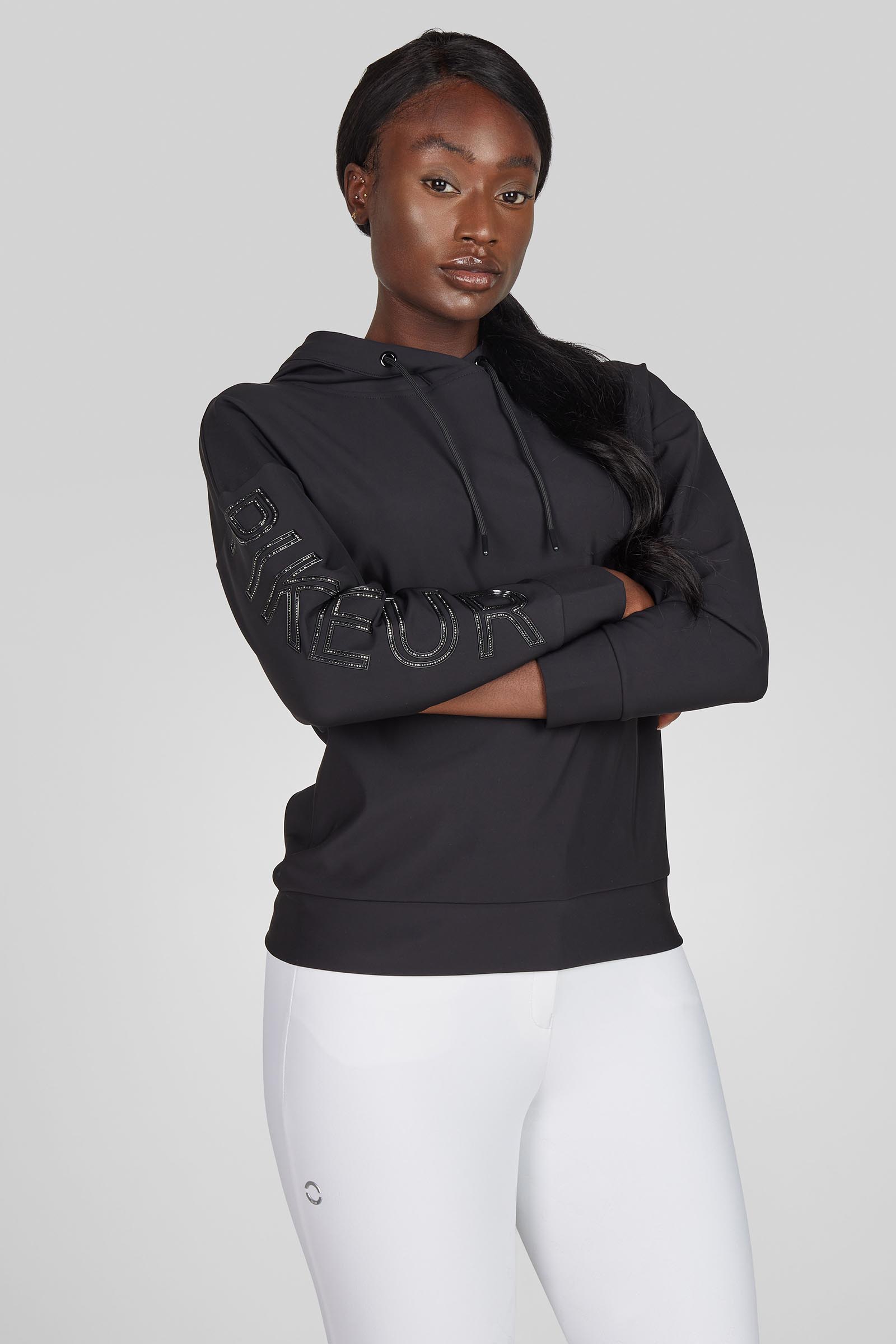Black Pikeur Damen Hoodie
