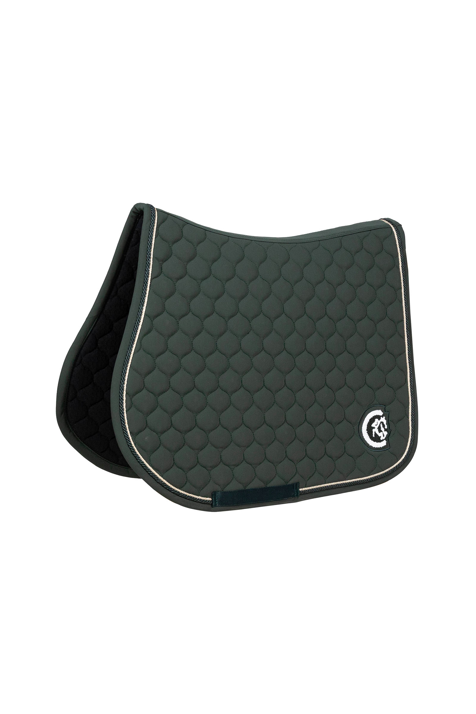 pine green Kentucky Horsewear Onion Quilt Schabracke mit 3D Logo