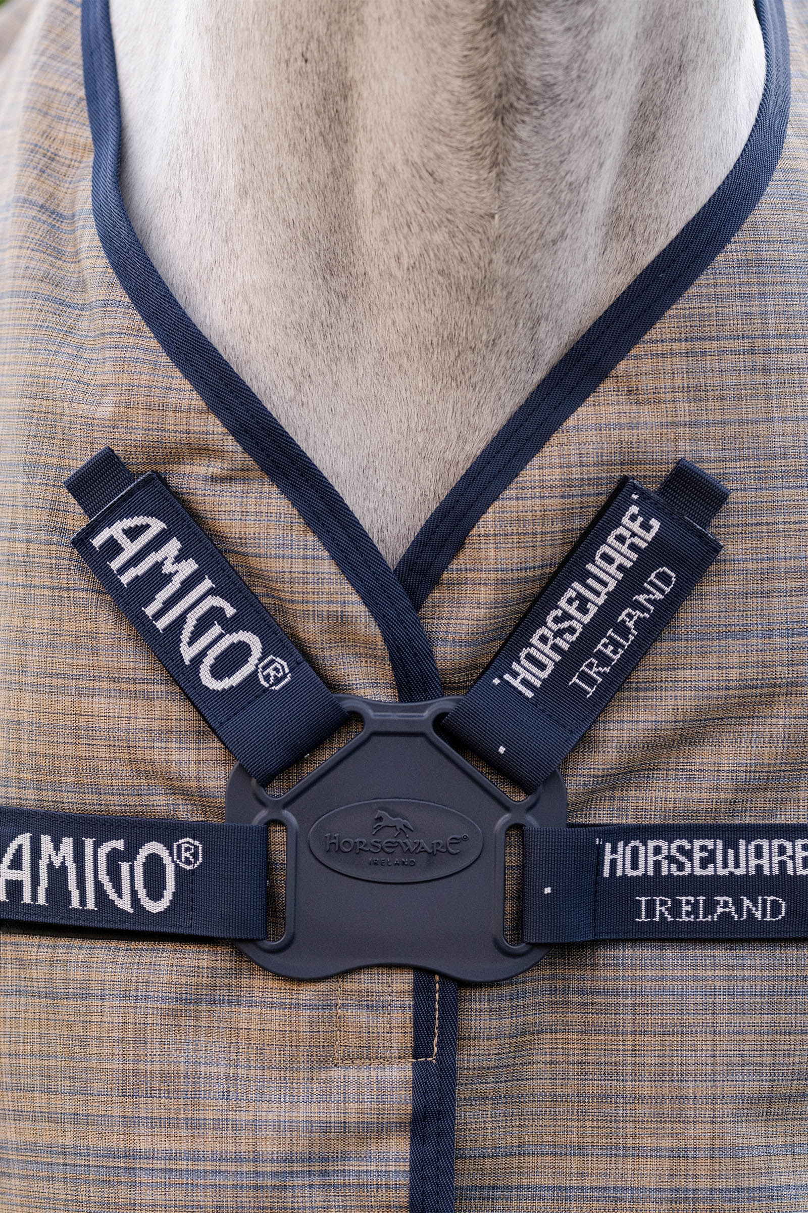 Horseware Amigo Hero 900 Revive Plus Weidedecke inkl. abnehmbarem Halsteil, 200 g