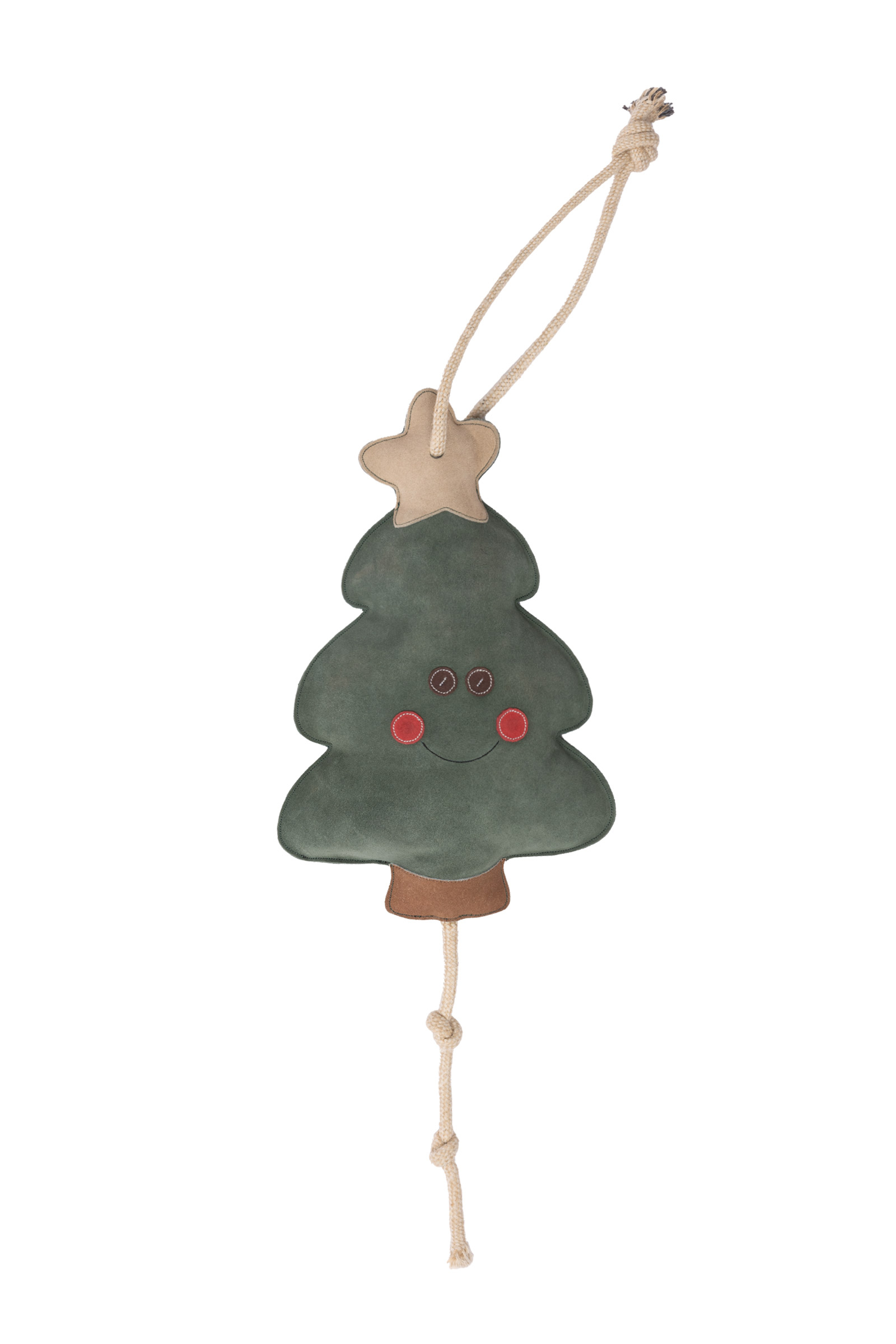 Horze Pferdespielzeug Leder Weihnachtsedition