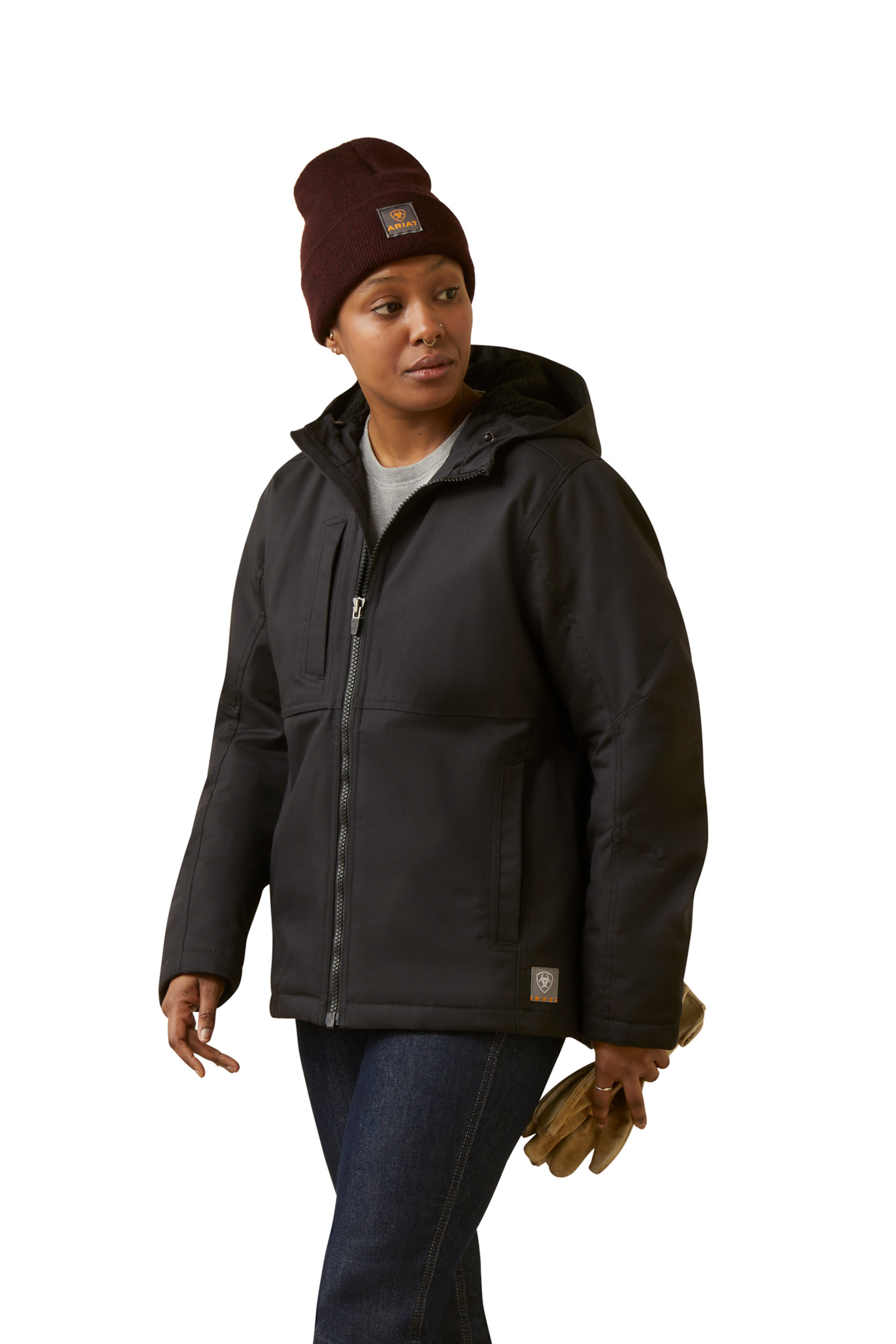 Ariat Rebar DuraCanvas Insulated Damen gef&uuml;tterte Jacke