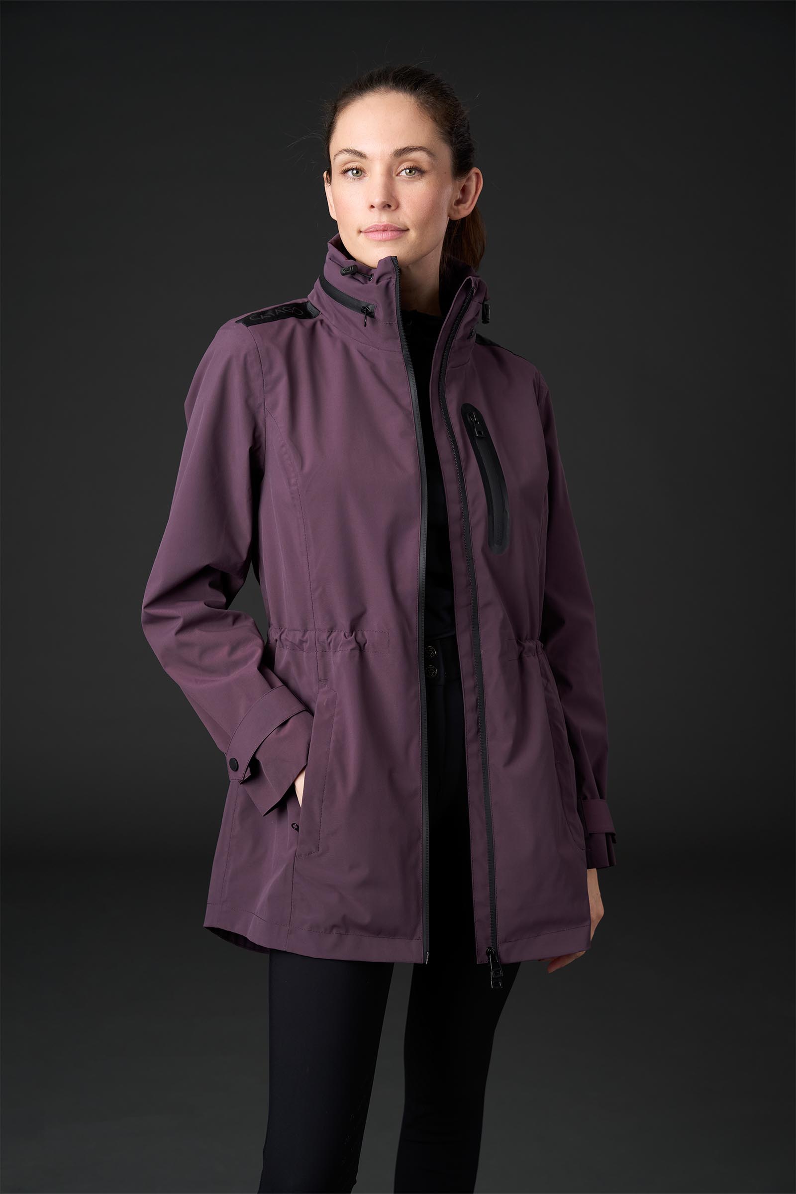Catago Roy Damen wasserdichte Reitjacke