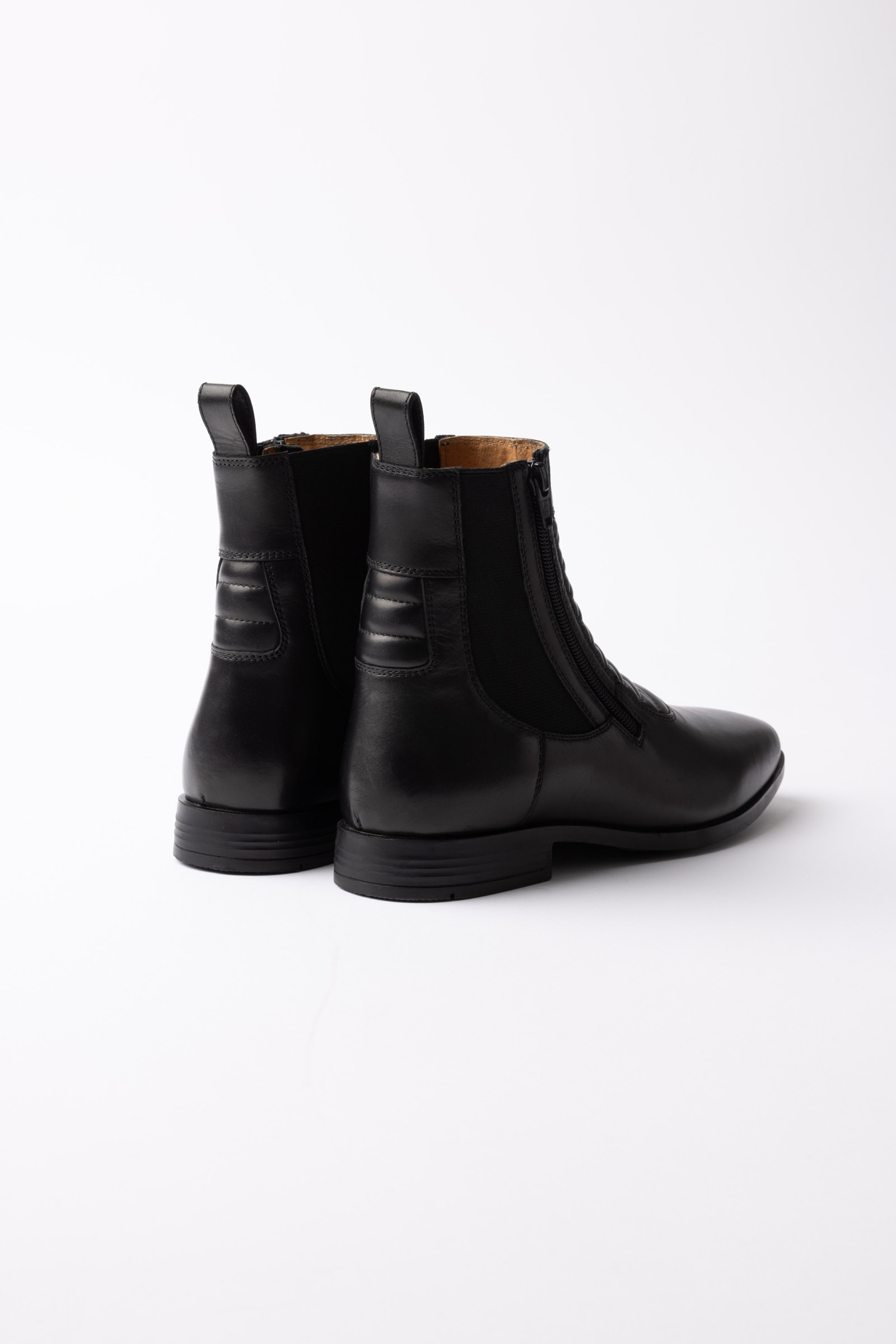 B Vertigo Elegant Leather Jodhpur Boots