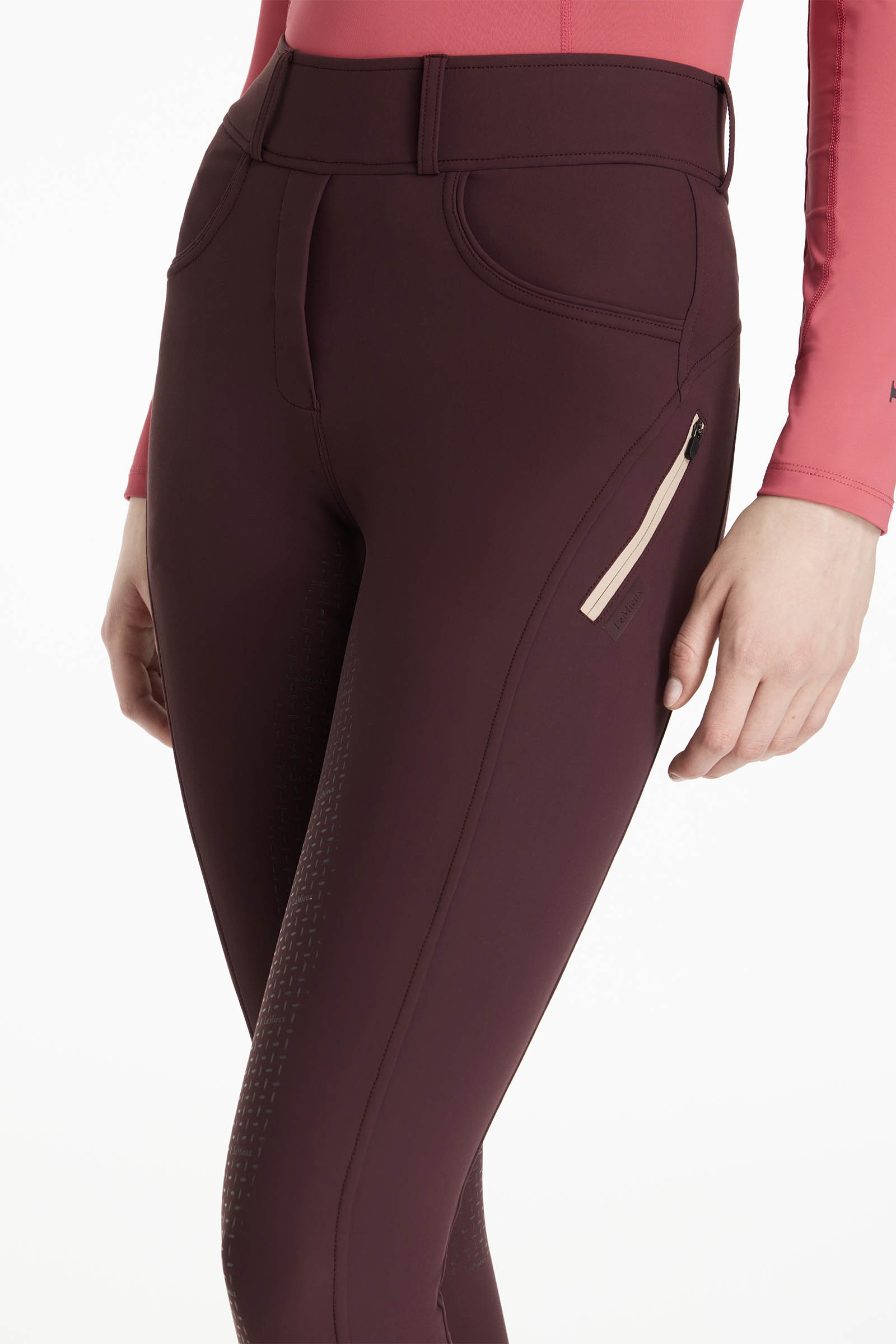 LeMieux Amy Damen-Thermo-Reitleggings mit angerauter Innenseite