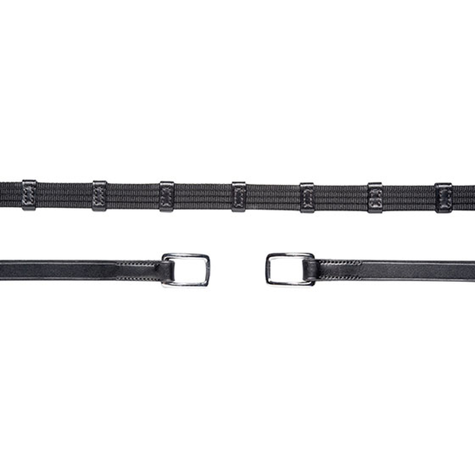 Black/Silver Schockemöhle Sports Gurtzügel warendorf