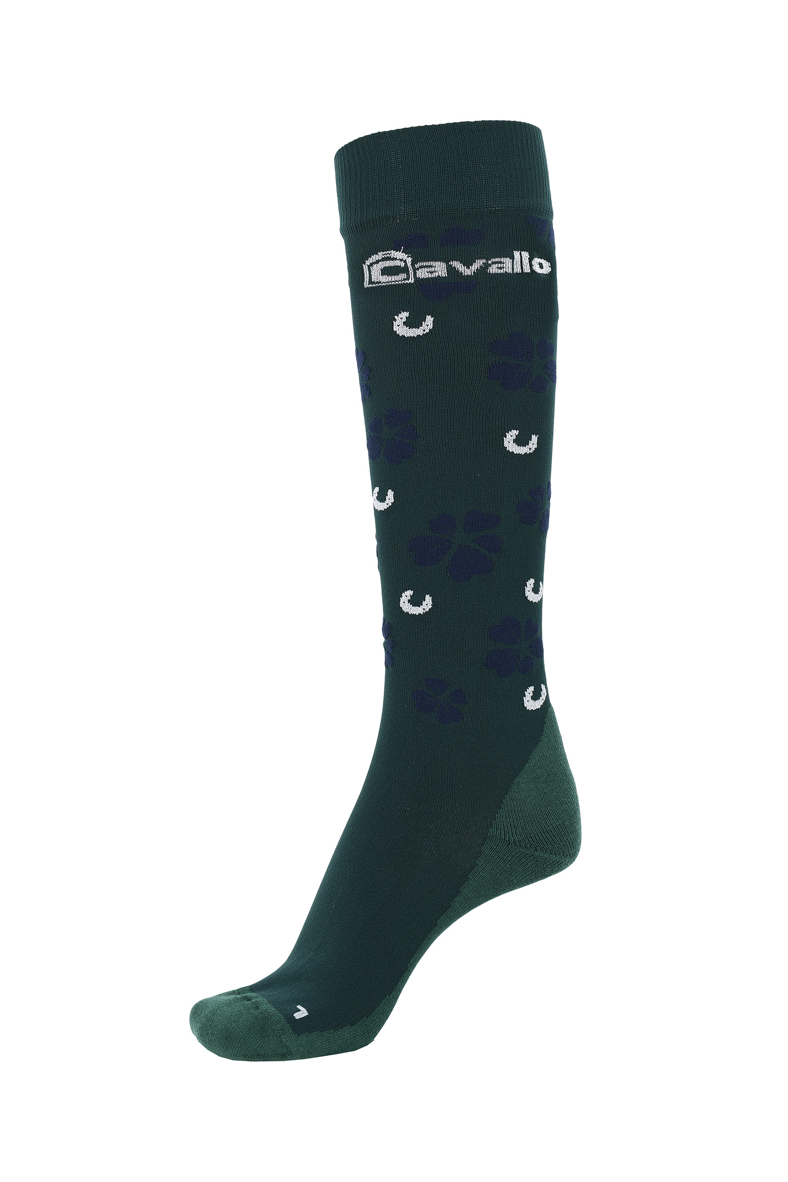 Dark Green Cavallo CavalSuccess Clover Lux Socken