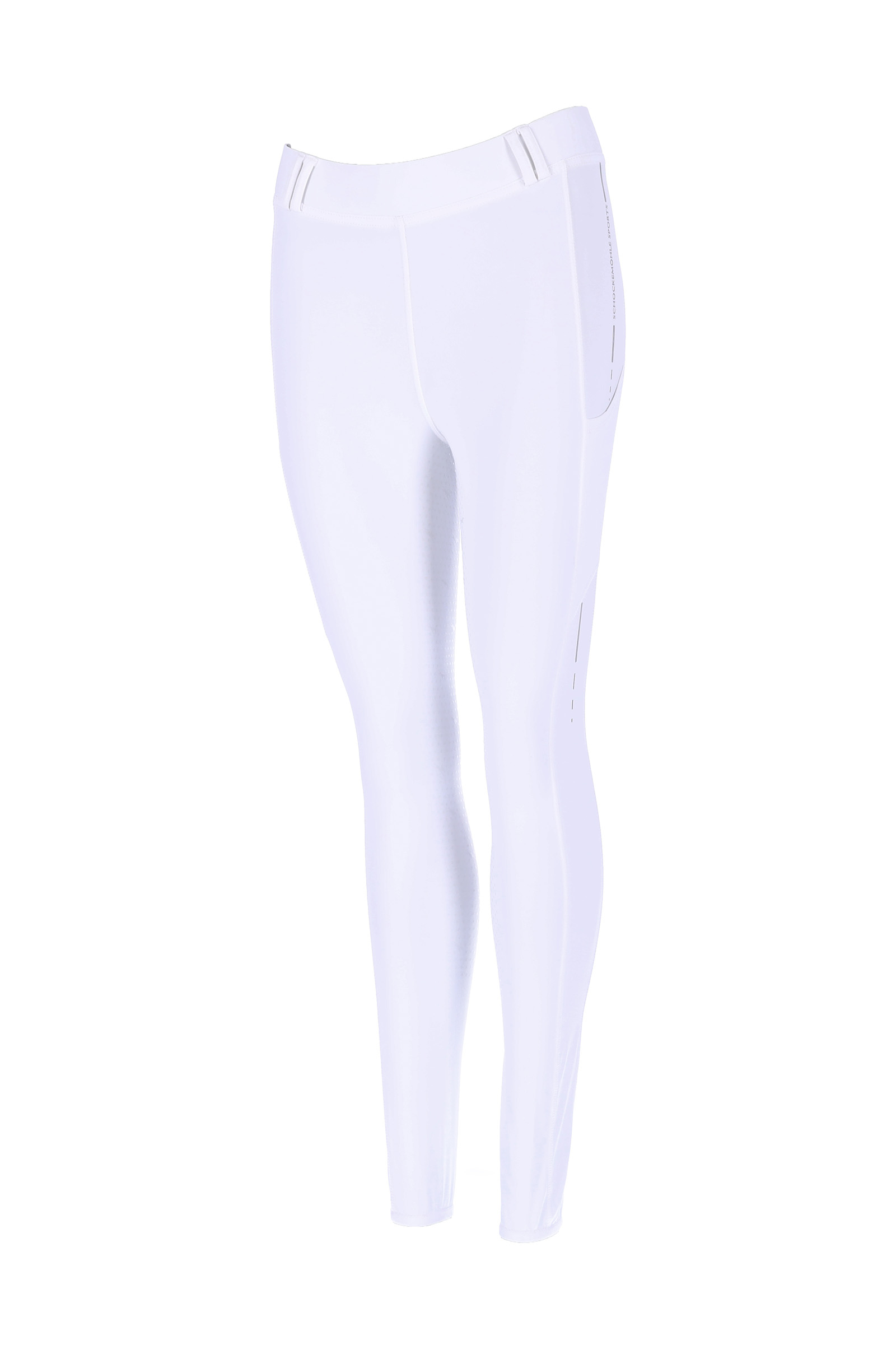 Schockem&ouml;hle Sports New Pocket Damen-Reitleggings Vollbesatz