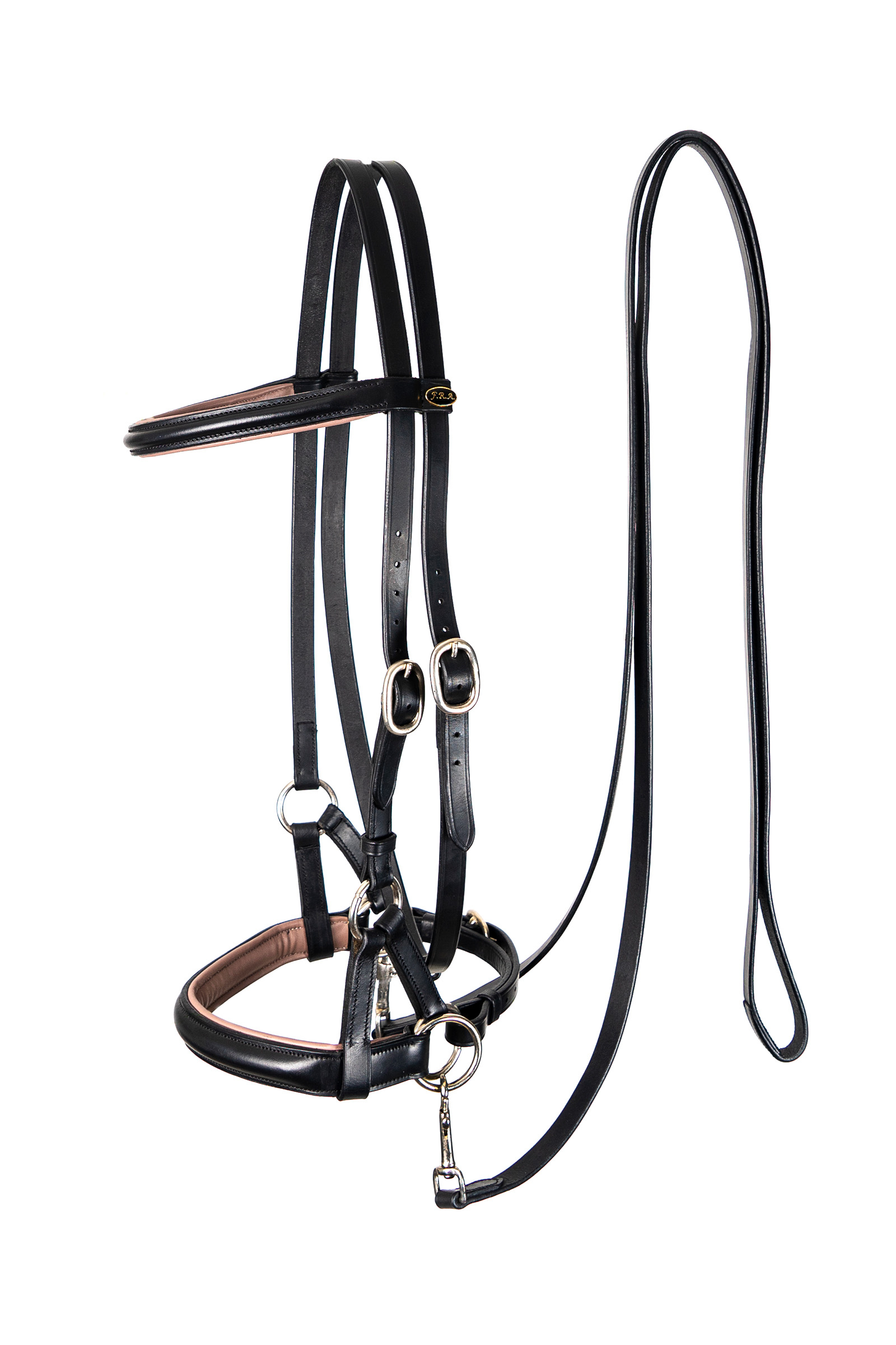 Black/Gray F.R.A. Freedom Riding Articles Pardoes de Luxe Sidepull mit Z&uuml;geln (System 3)