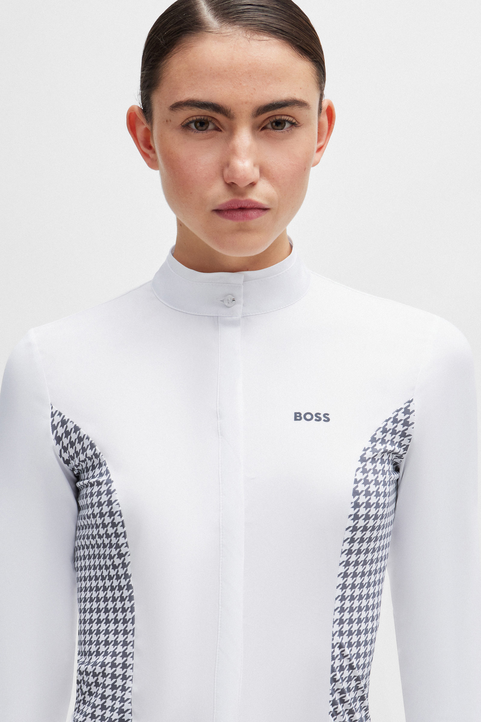 Boss Emma Turnierbluse Houndstooth