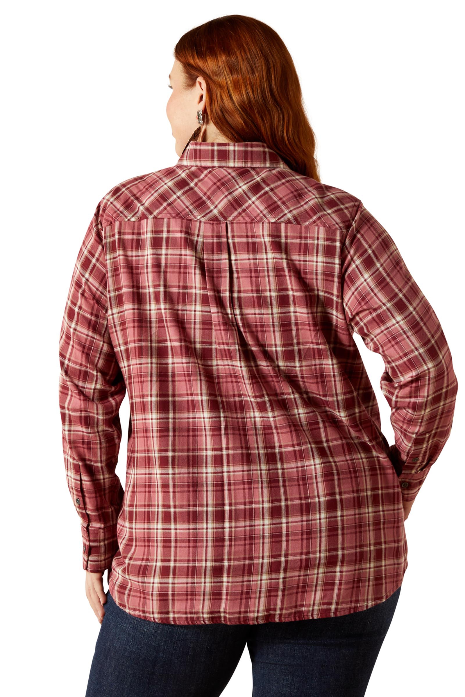 Ariat Billie Jean Damen Hemdbluse mit langen &Auml;rmeln