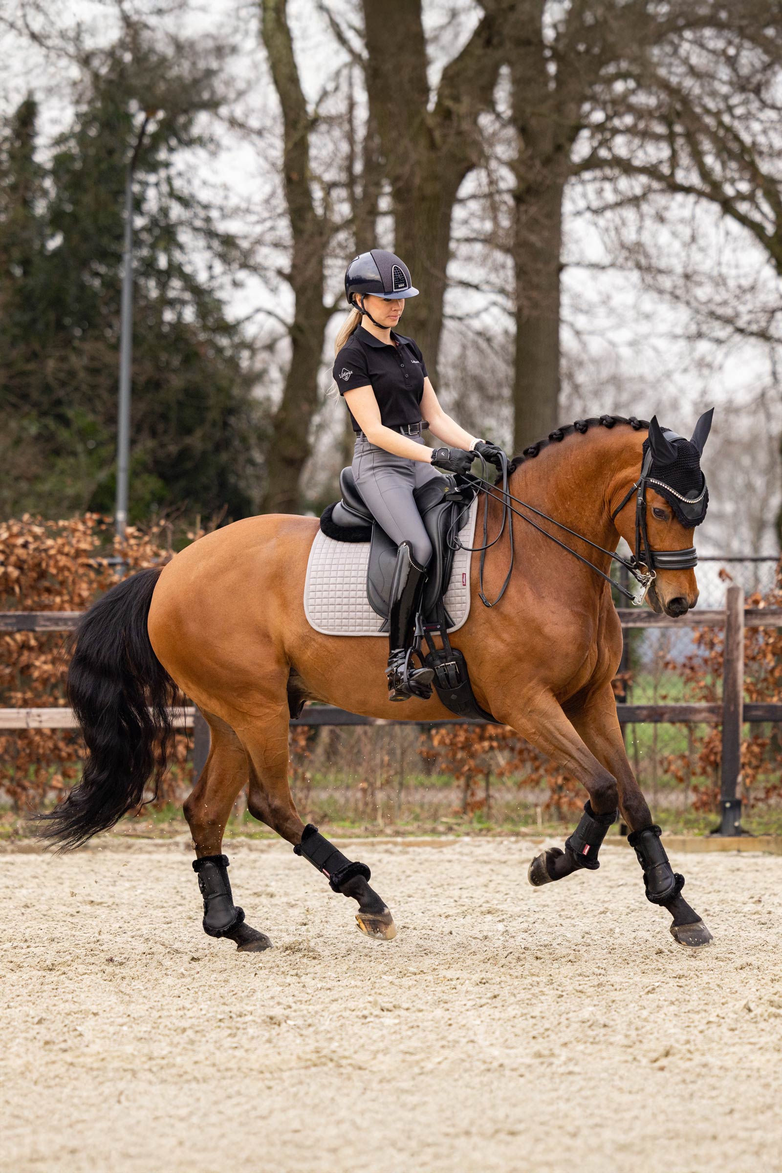 LeMieux Baumwoll Dressurschabracke