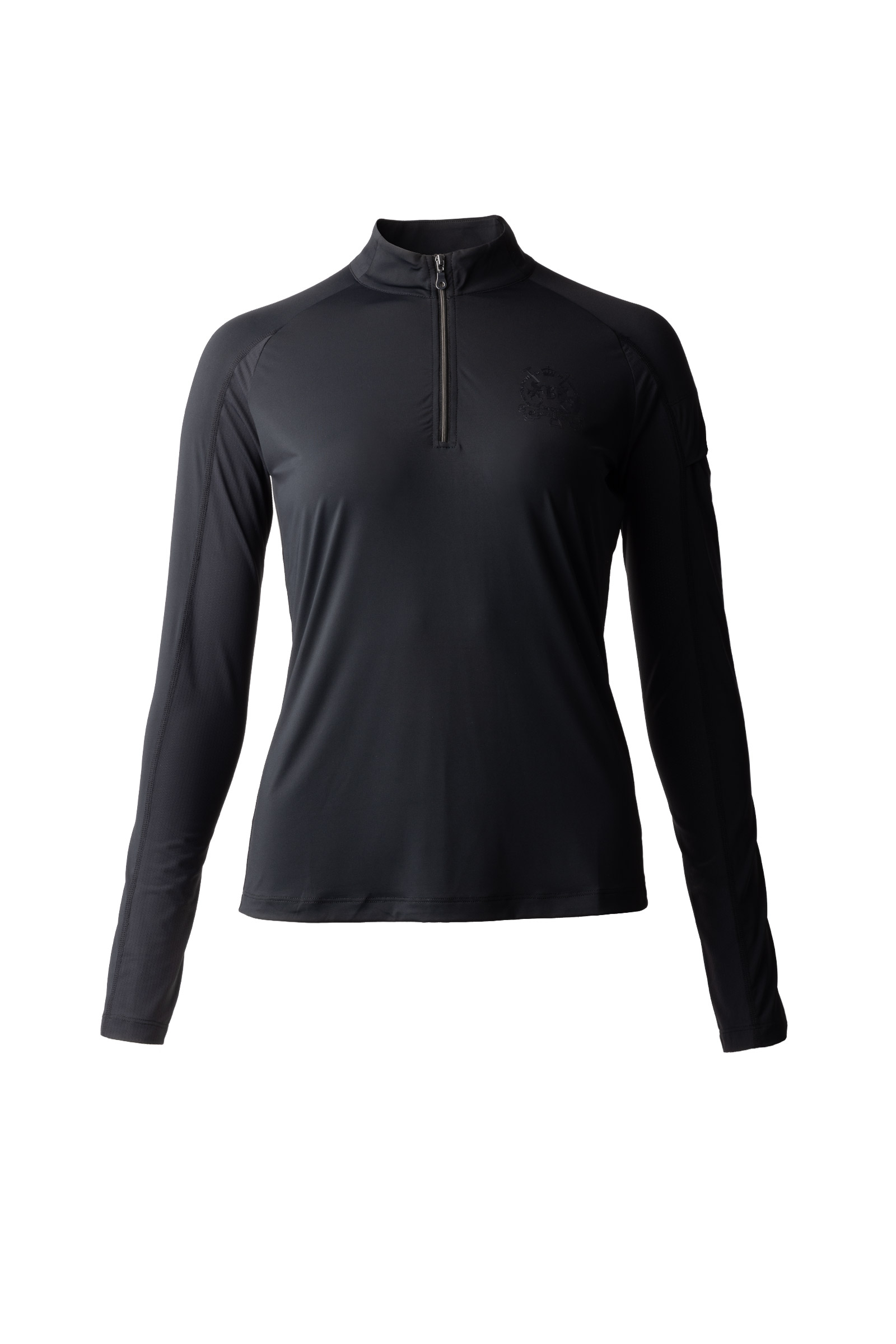 Black Beauty B Vertigo Odina Damen-Trainingsshirt, UPF 40+