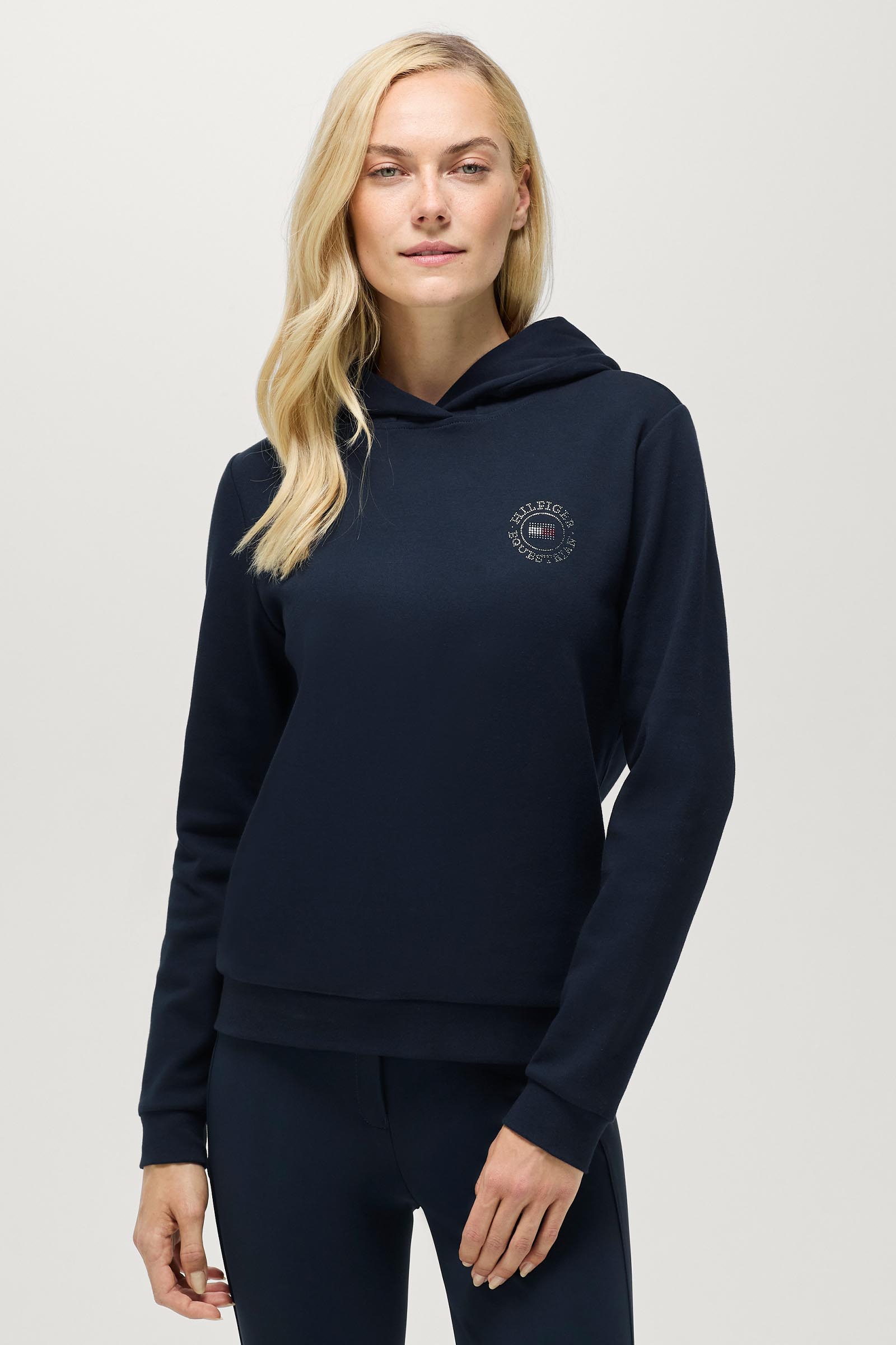 Tommy Hilfiger Equestrian Hollywood Damen Hoodie mit Strass