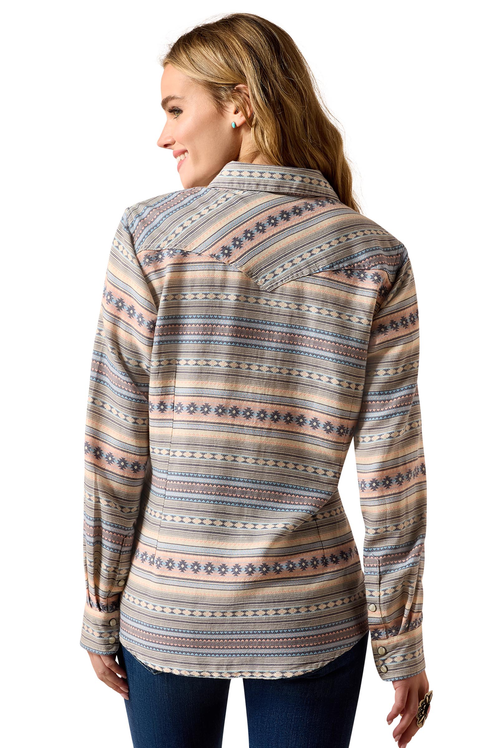 Ariat Damen Arizona Westernhemd mit Druckkn&ouml;pfen