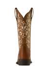 Ariat Damen Round Up Holly Westernstiefel mit breiten Square Toe  