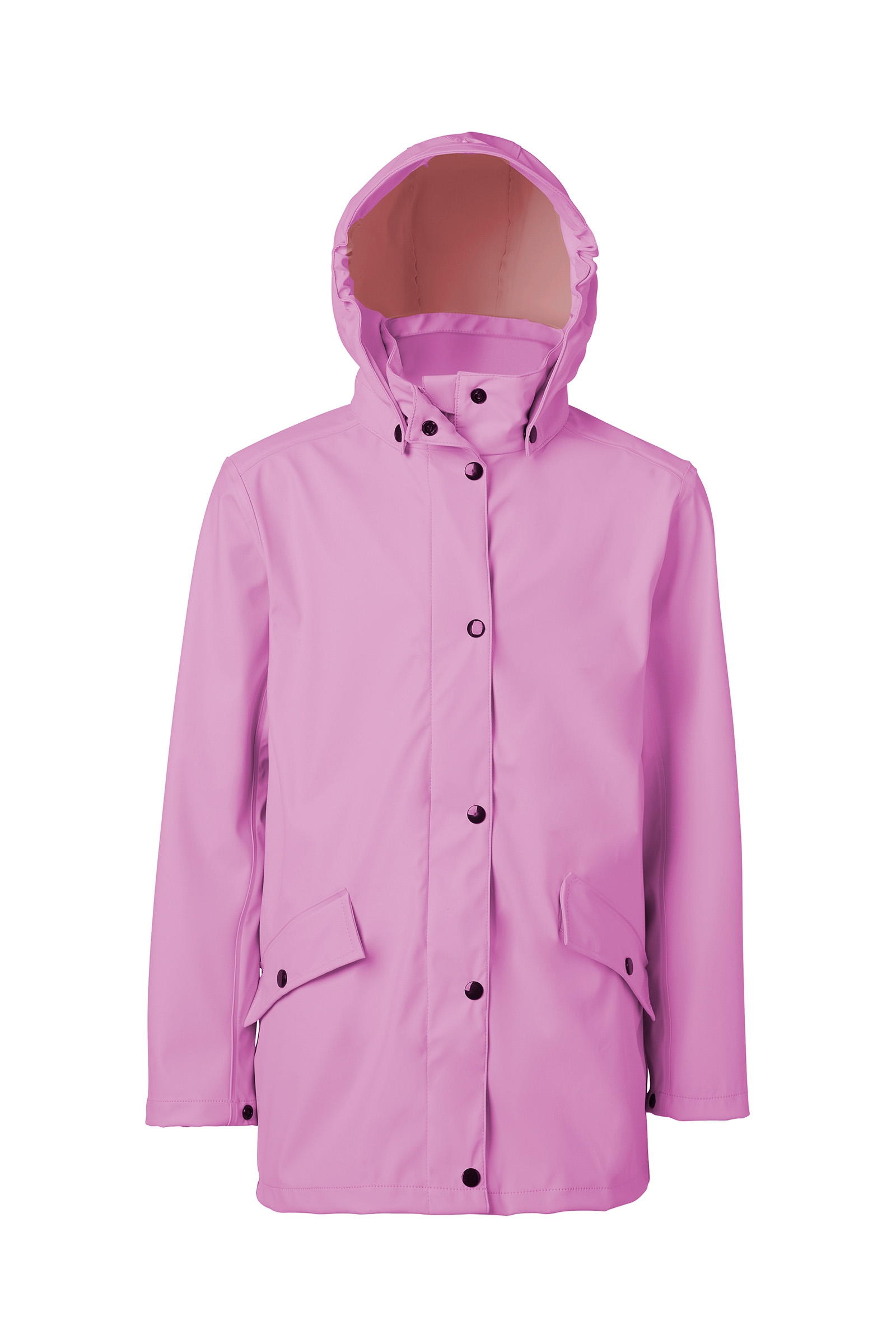 Mouve Pink Mountain Horse Drops Kinder Regenjacke