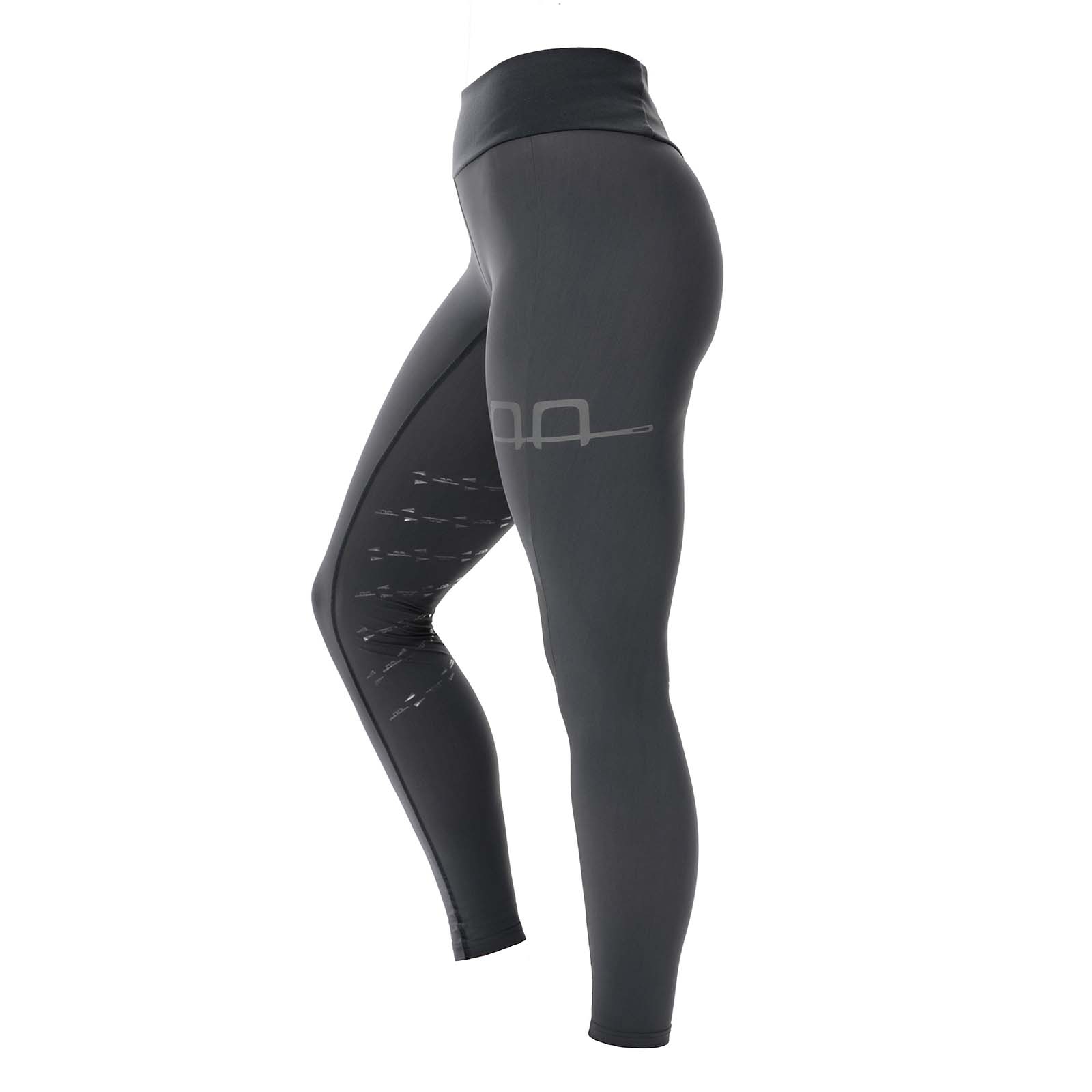 AA Platinum Damen Reitleggings mit Kniebesatz