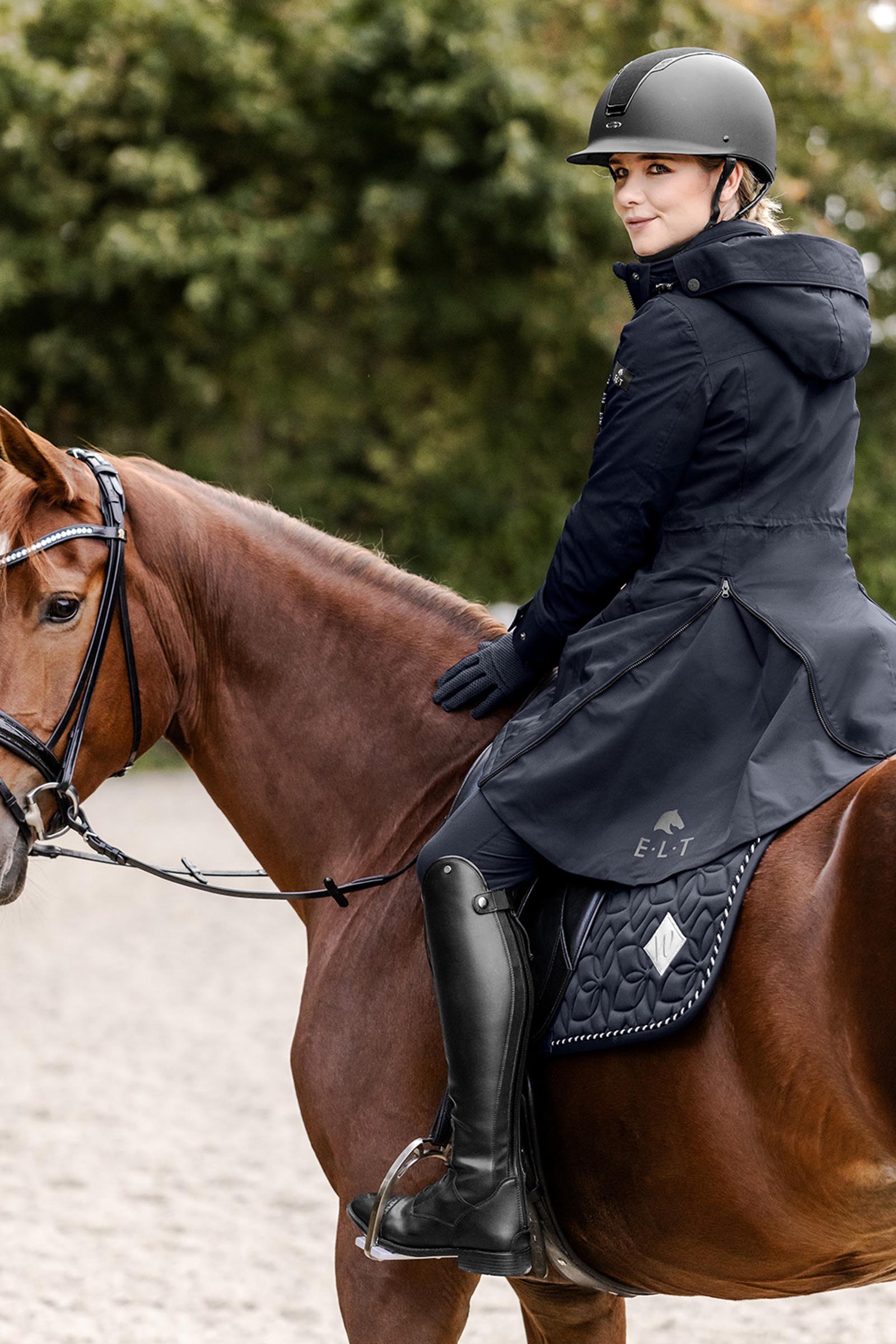 ELT Ontario Damen Winter Reitparka