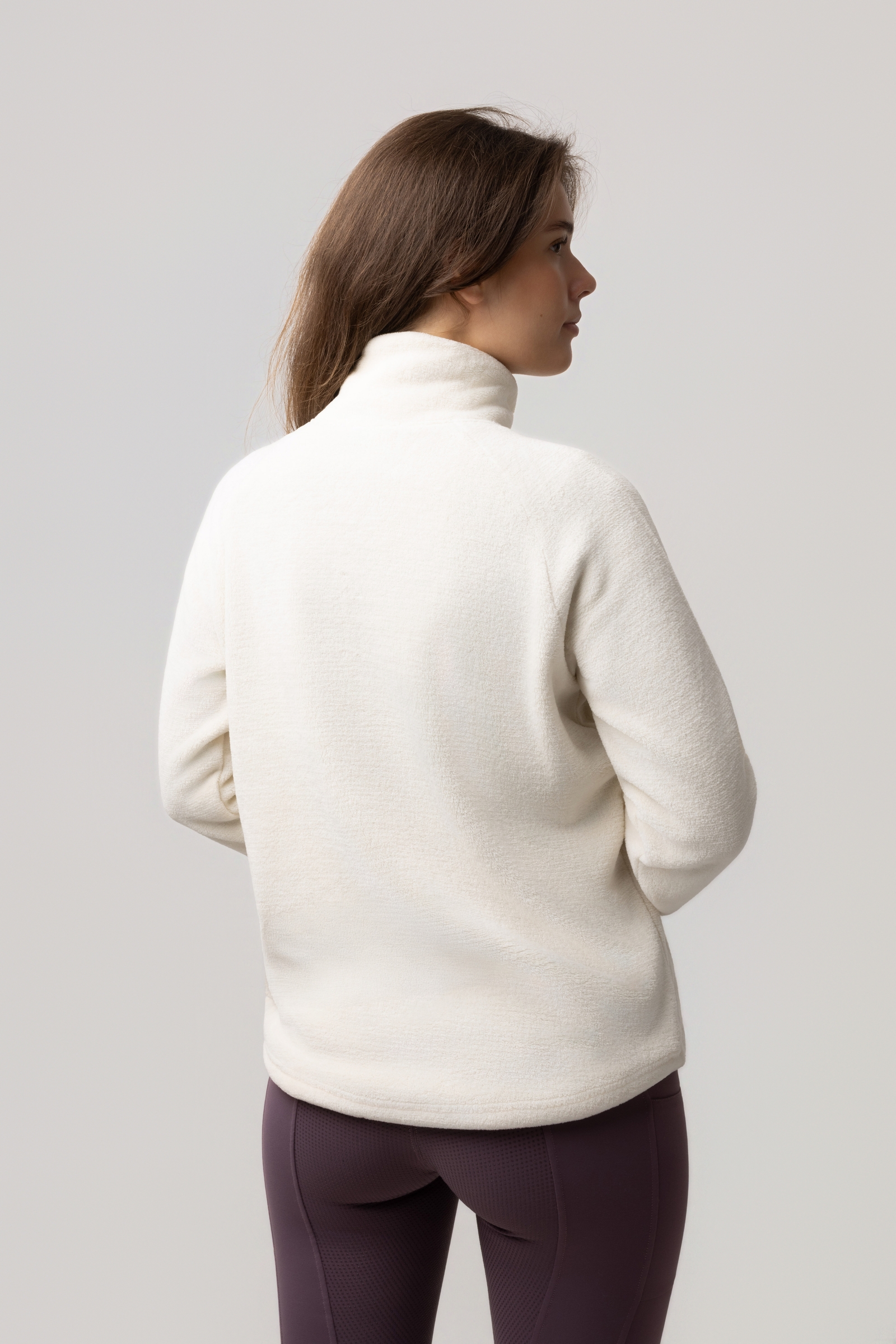 Horze Frieda Damen Anorak Fleece Sweater