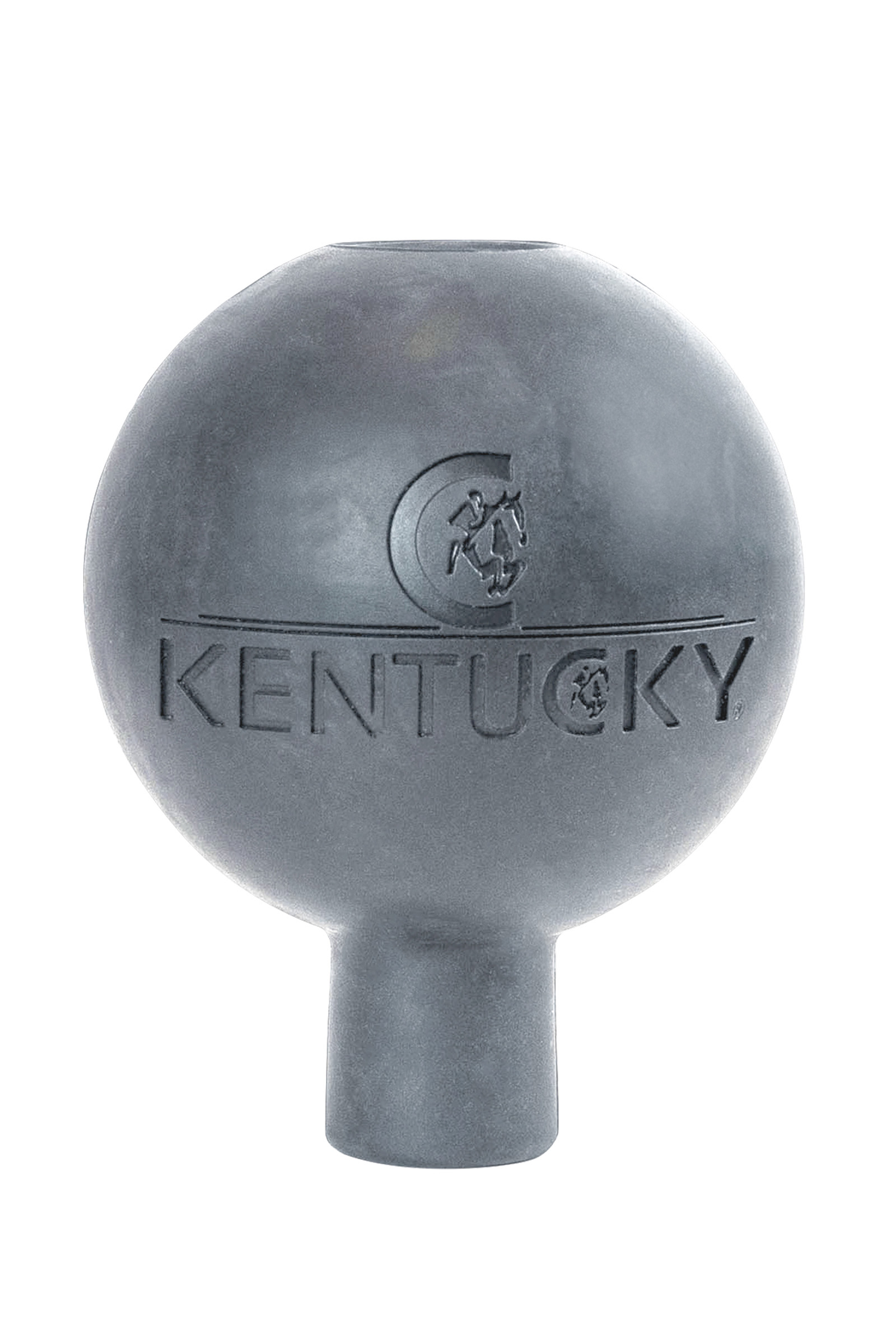 Grey Kentucky Horsewear Gummiball f&uuml;r F&uuml;hrstrick- & Wandschutz  