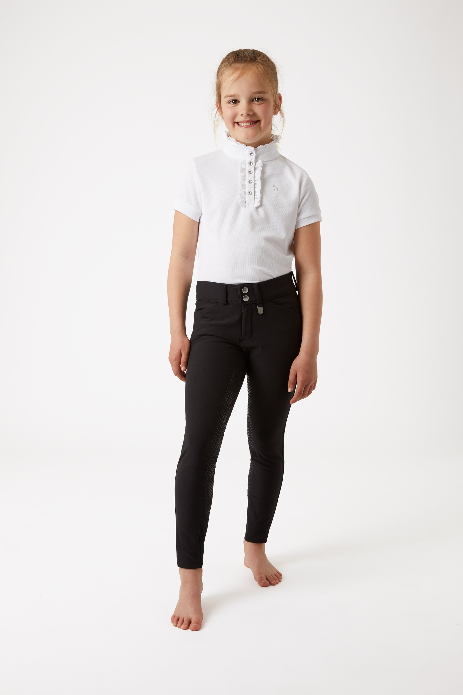 Horze Grand Prix Kinderreithose mit Silikon-Vollbesatz