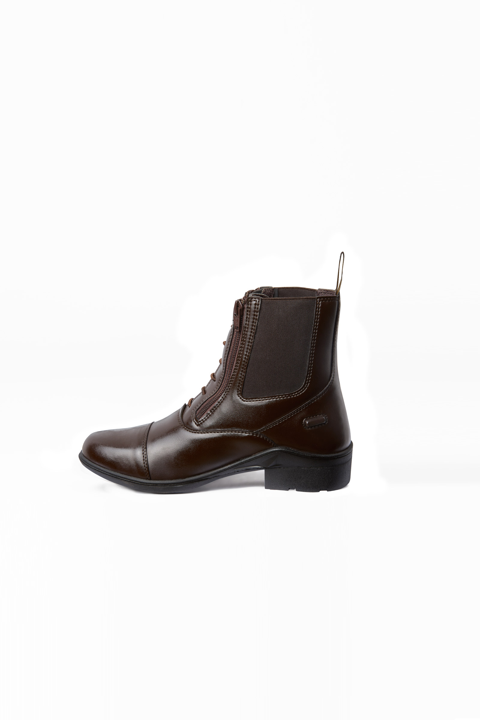 Horze Kingston Damen Reitstiefeletten mit doppeltem Reißverschluss