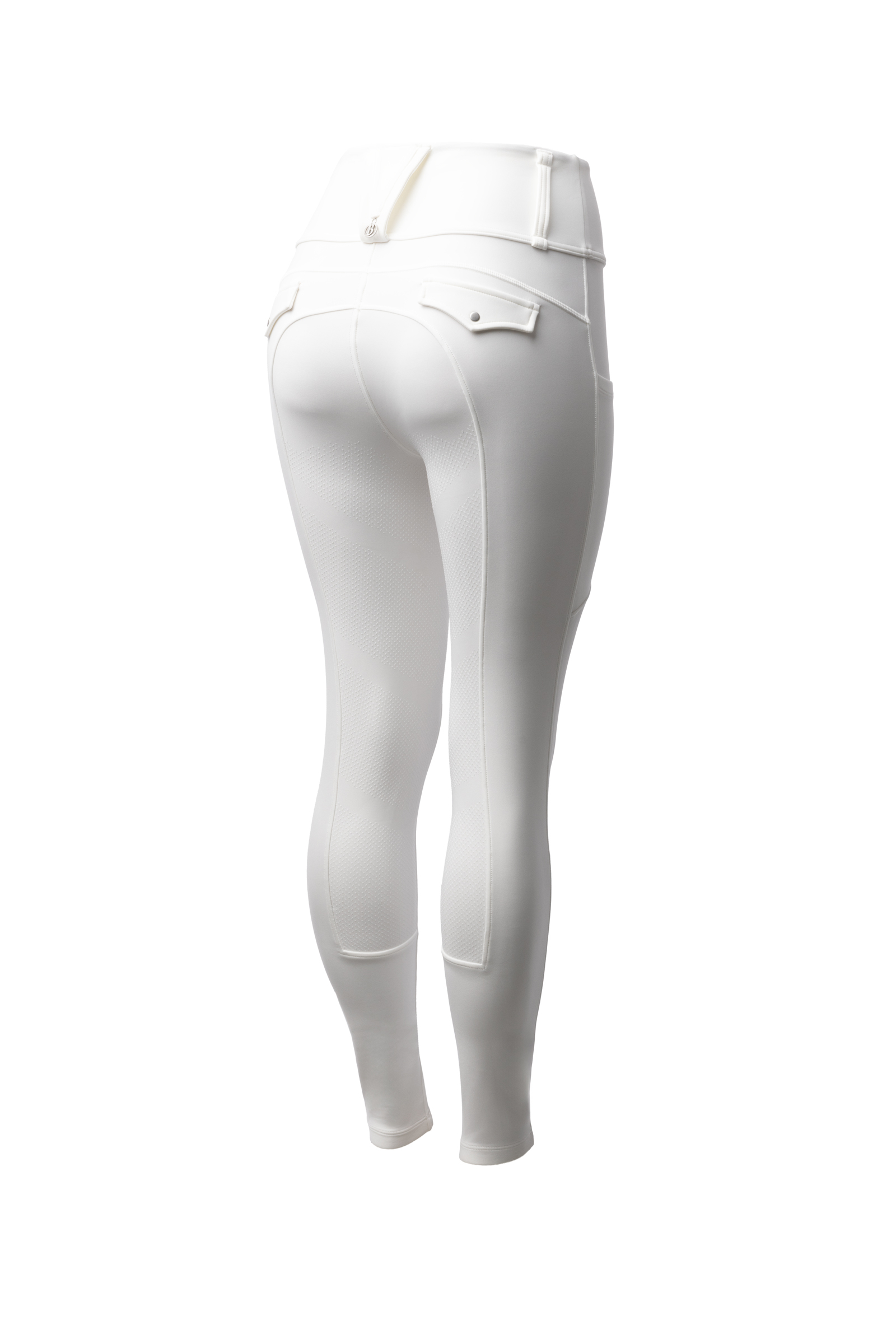White B Vertigo Chiara Vollbesatzreithose mit Kompression und Hybrid-Design  