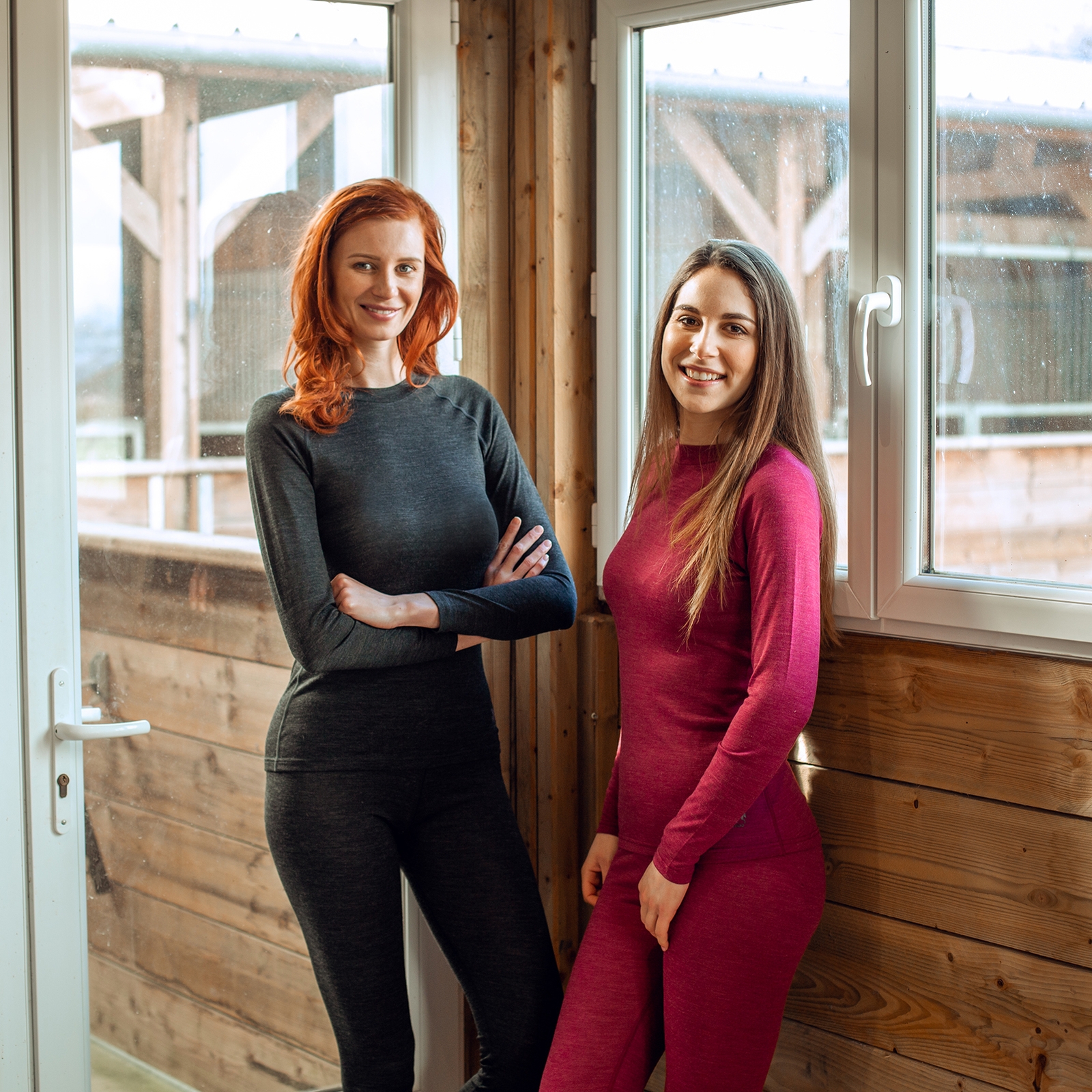 B Vertigo Roxie Damen Thermoshirt mit Merinowolle