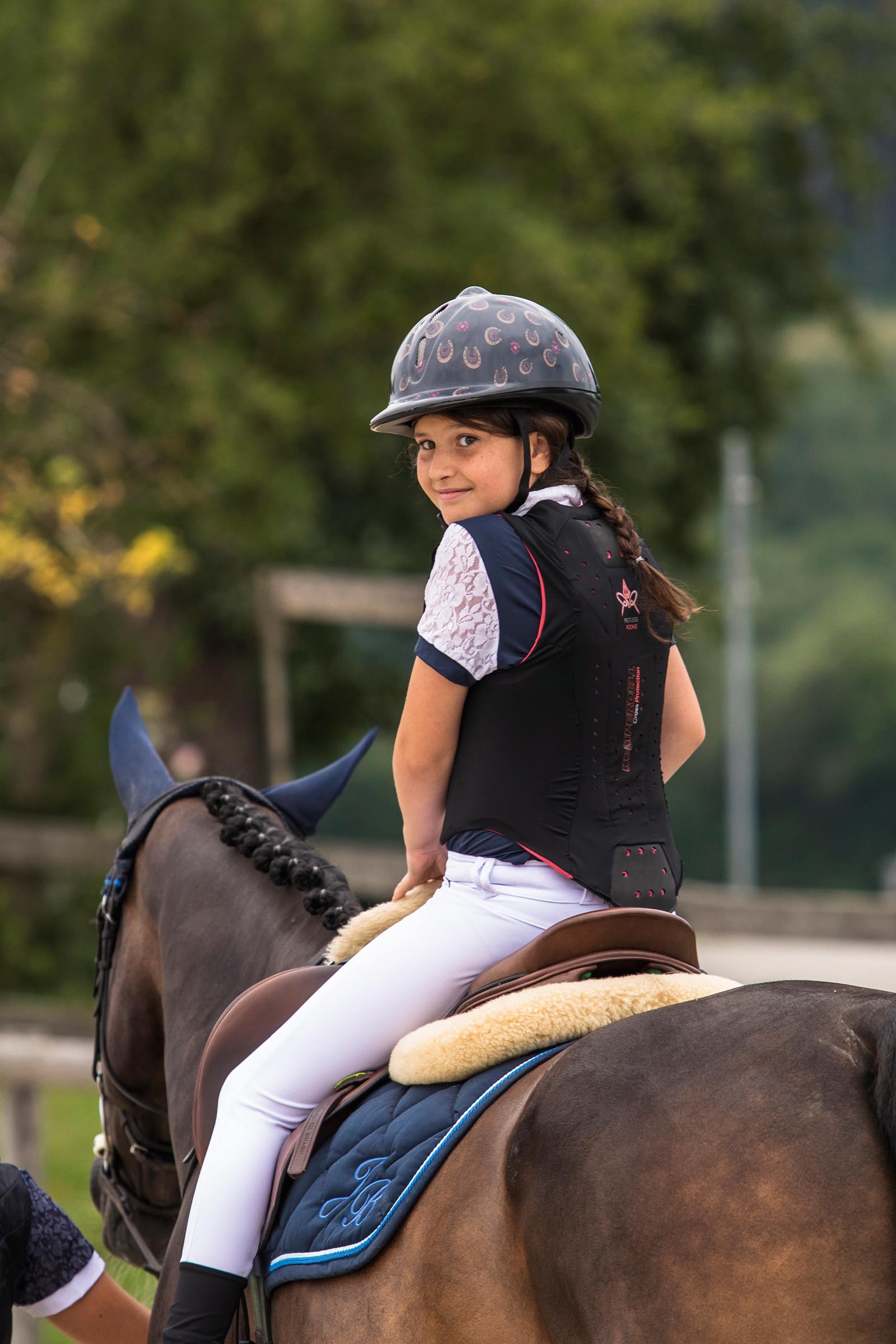 Komperdell Kinder Ballistic Weste mit R&uuml;ckenprotektor
